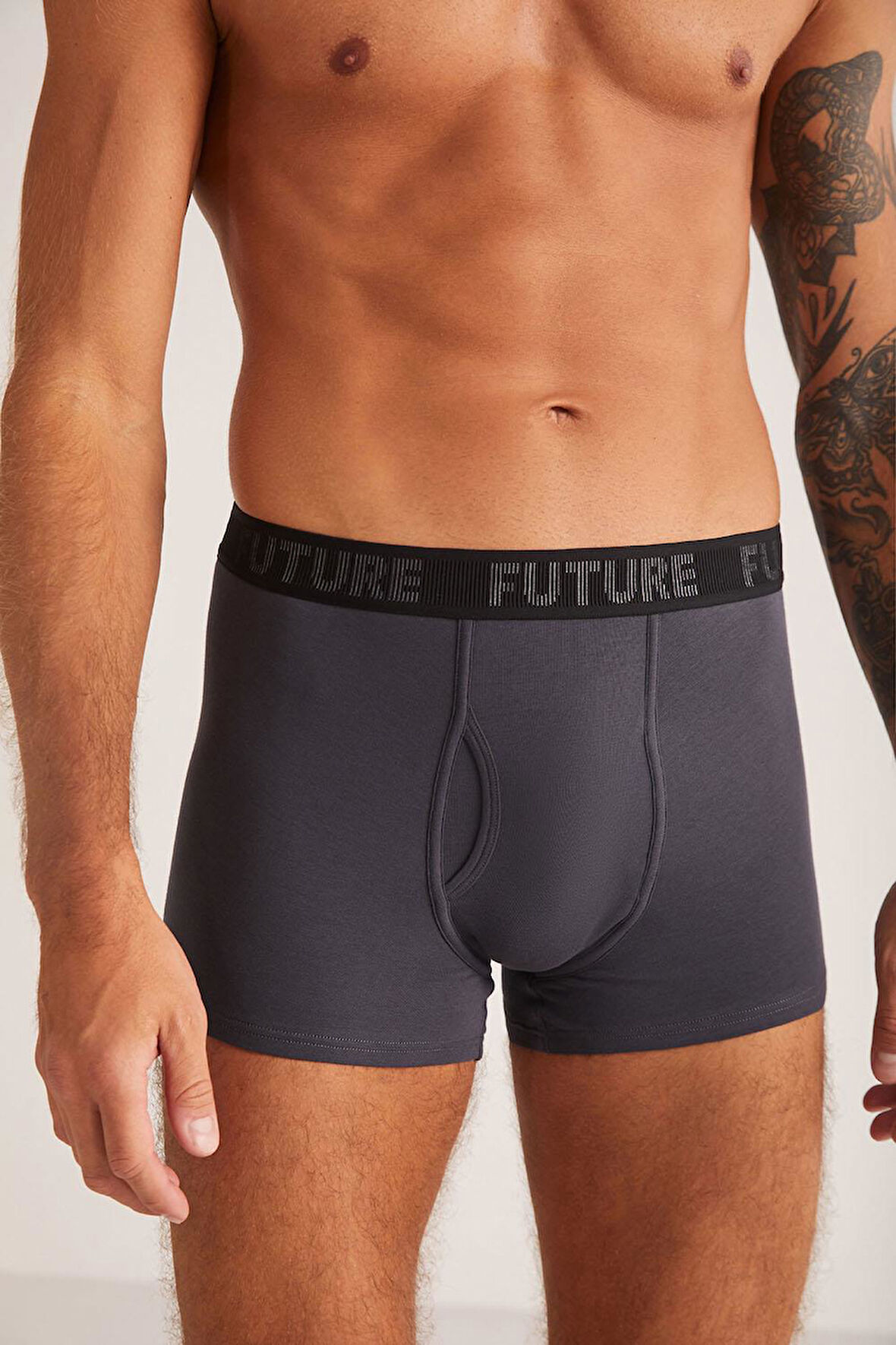 Kom Future Pamuk Modal Biyeli Erkek Boxer