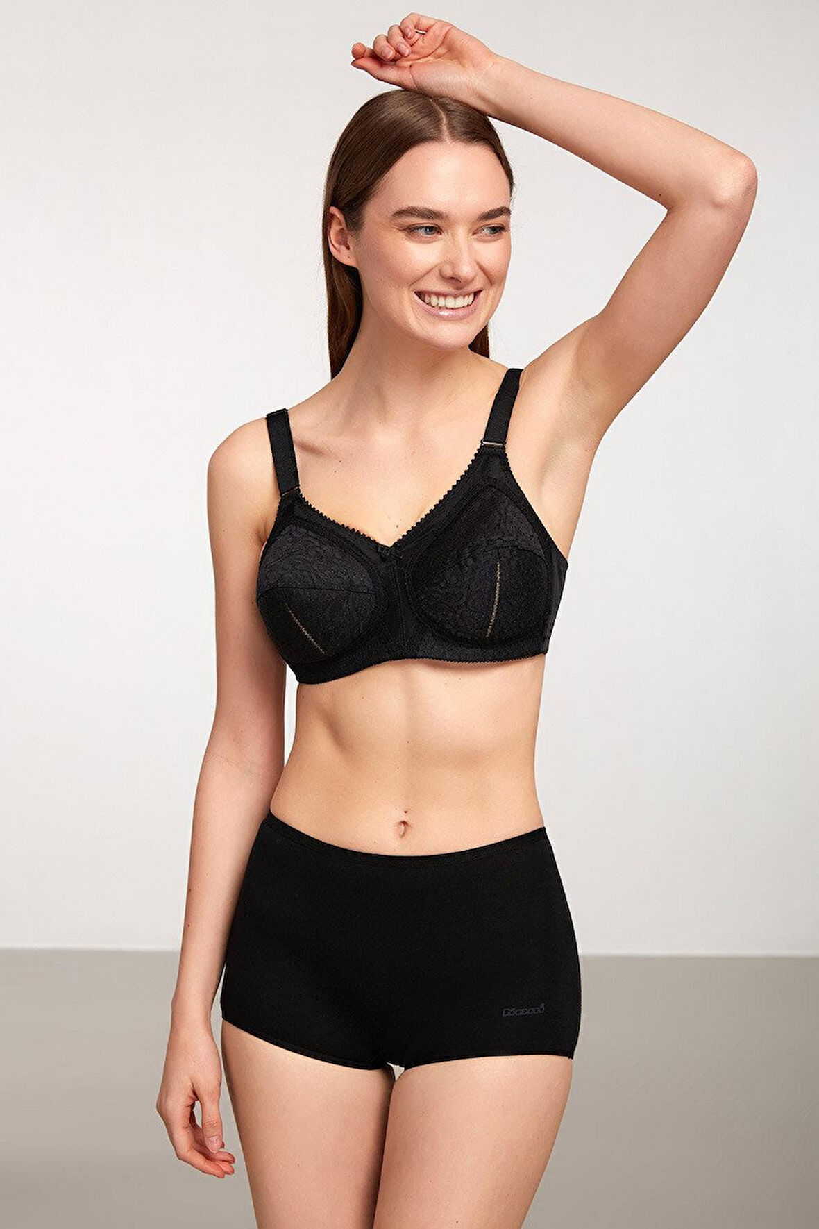 Kom Basic Kadın Short Külot 2li Siyah