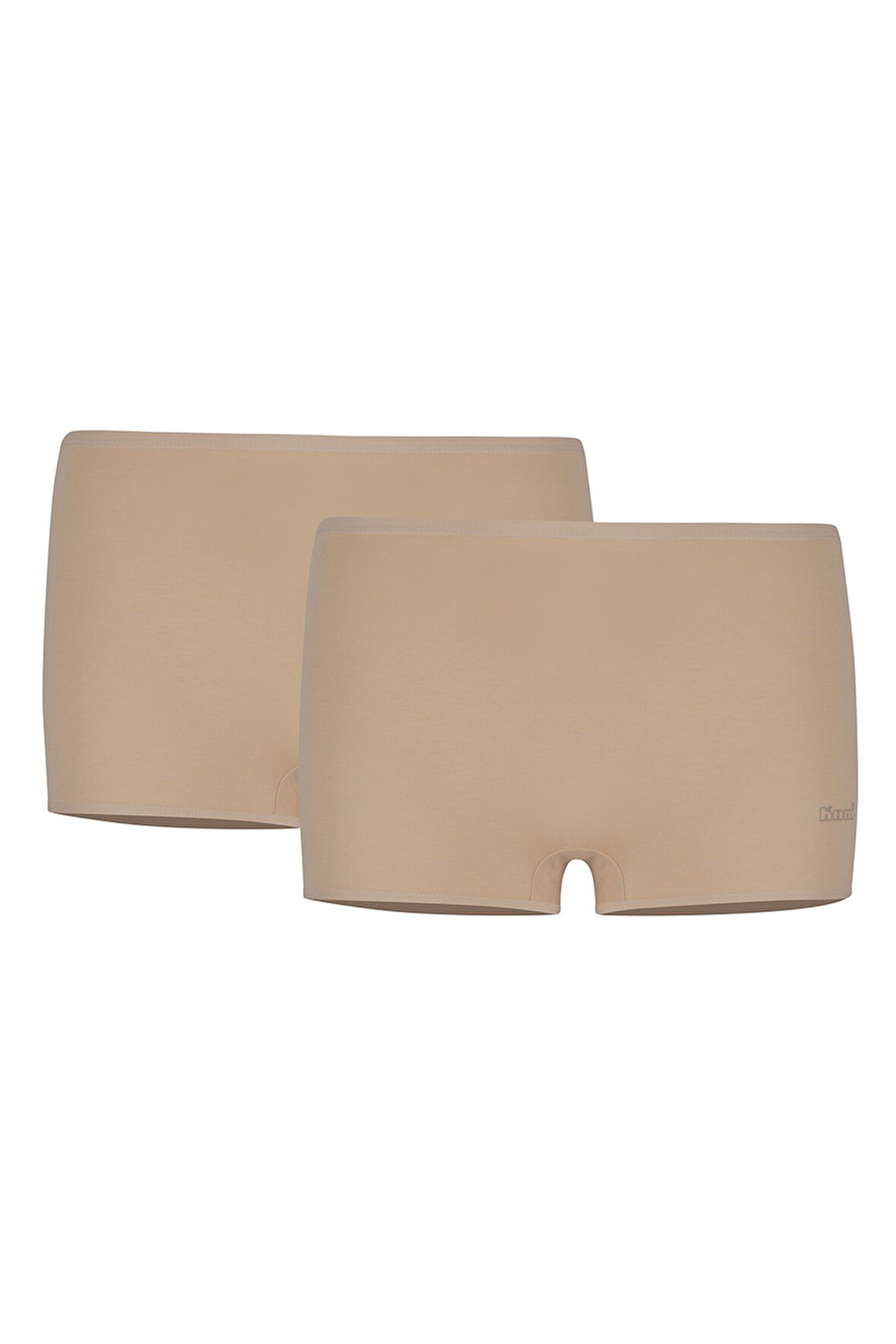 Kom Basic Kadın Short Külot 2li Ten Renk