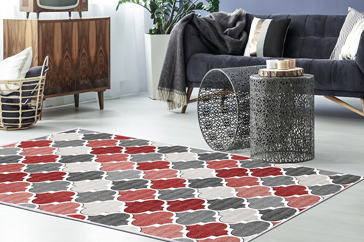 Dekoreko İpek Halı Saçaksız 7006