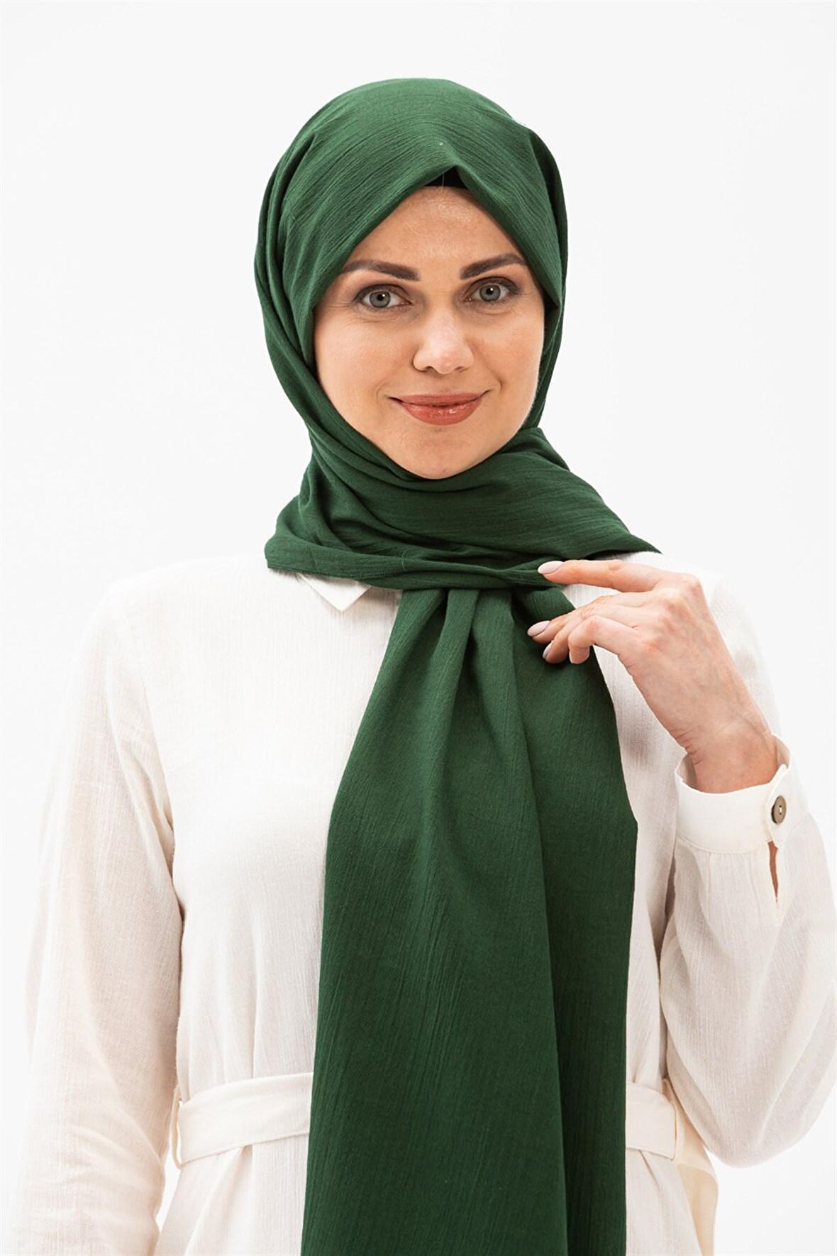 Şile Bezi Şal Yeşil Ysl