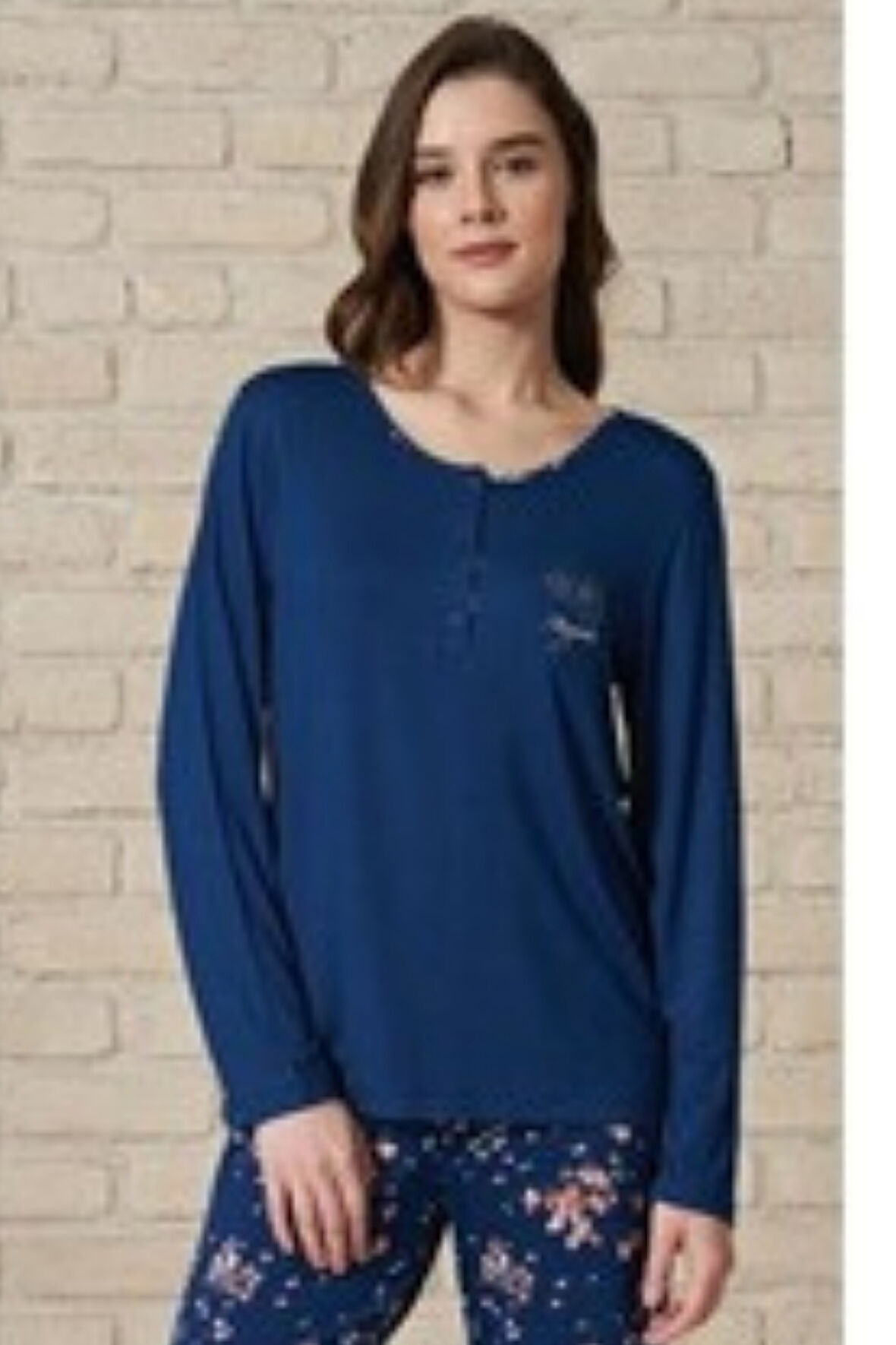 Pijadore Kadın Uzun Kollu Pijama Takımı 1730