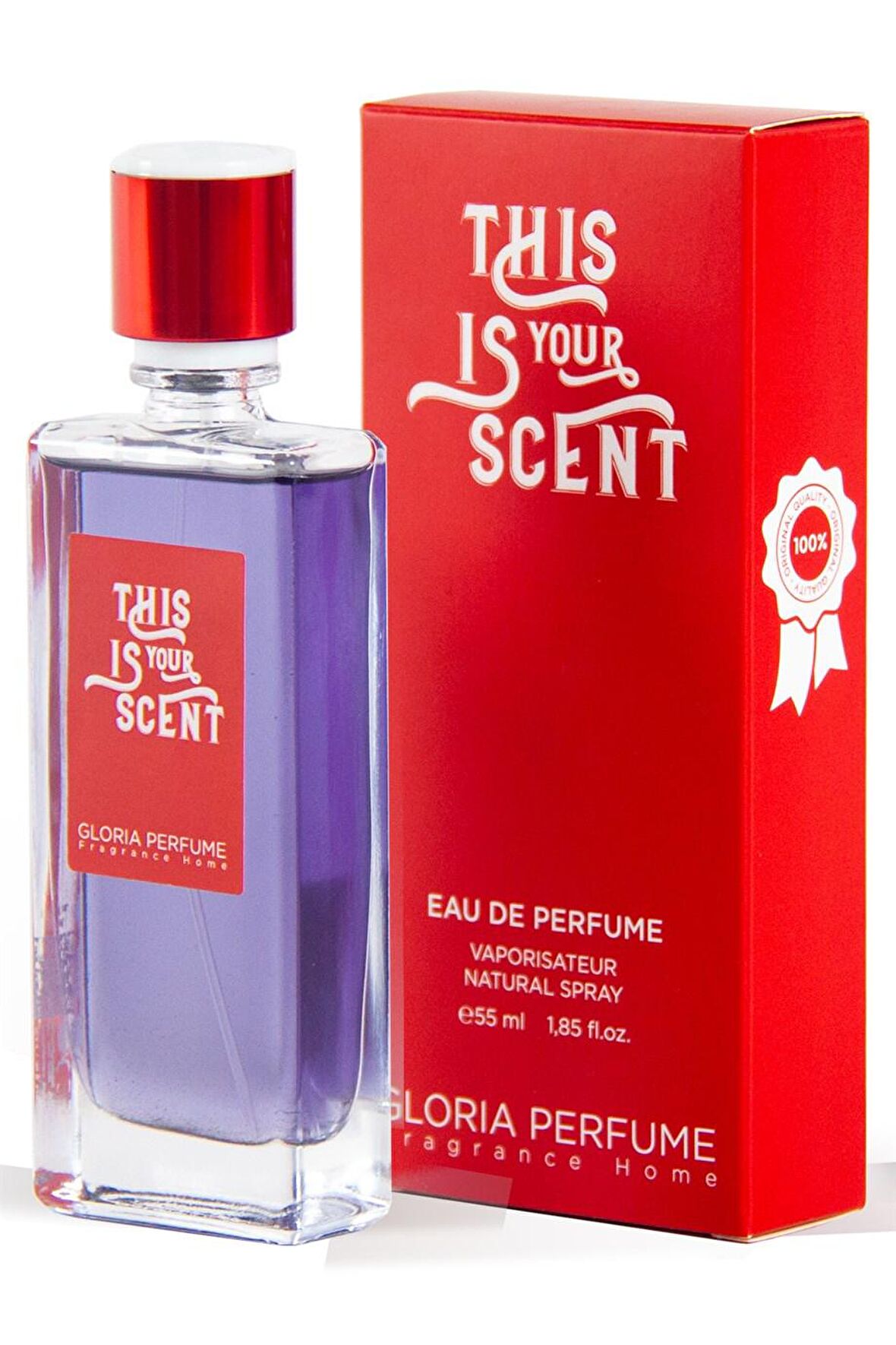 Lady In Red EDP Çiçeksi Kadın Parfüm 55 ml