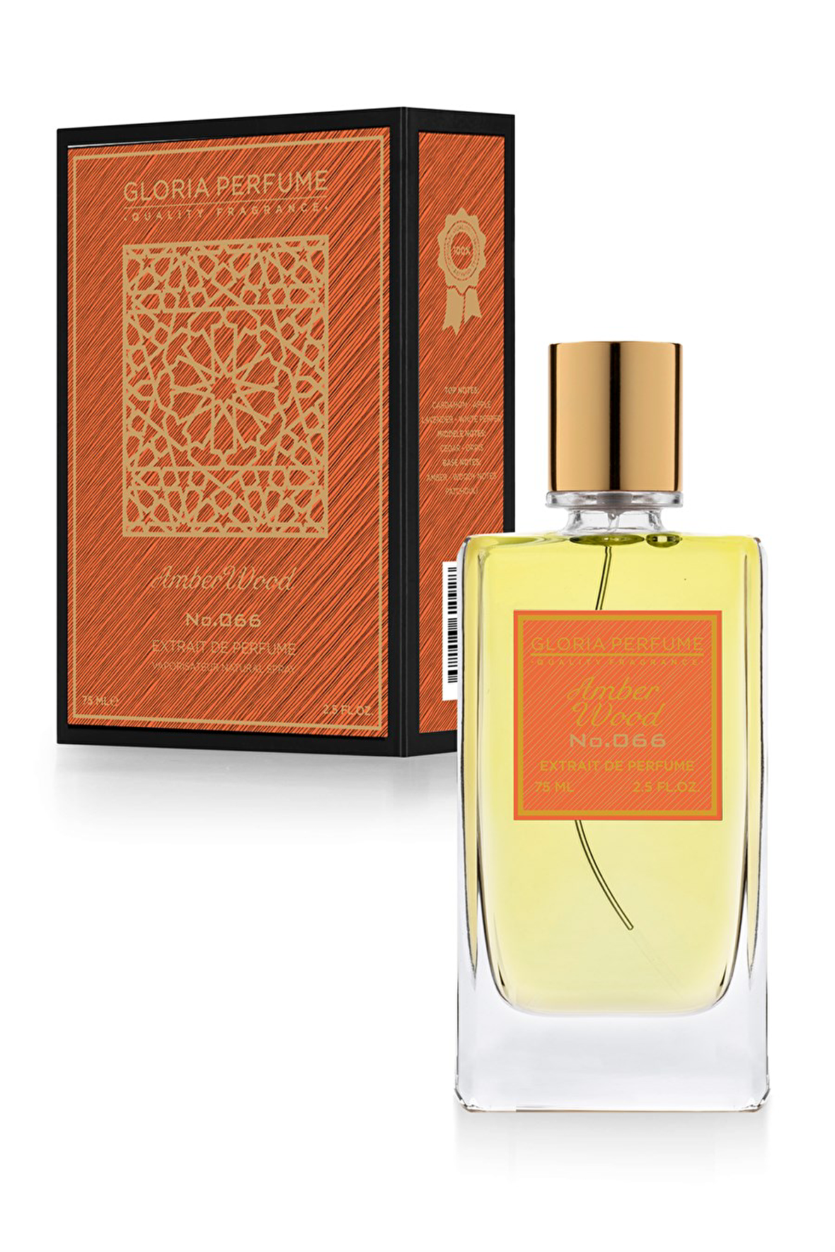 Gloria Perfume Amber Wood EDP Meyvemsi Unisex Parfüm 75 ml  