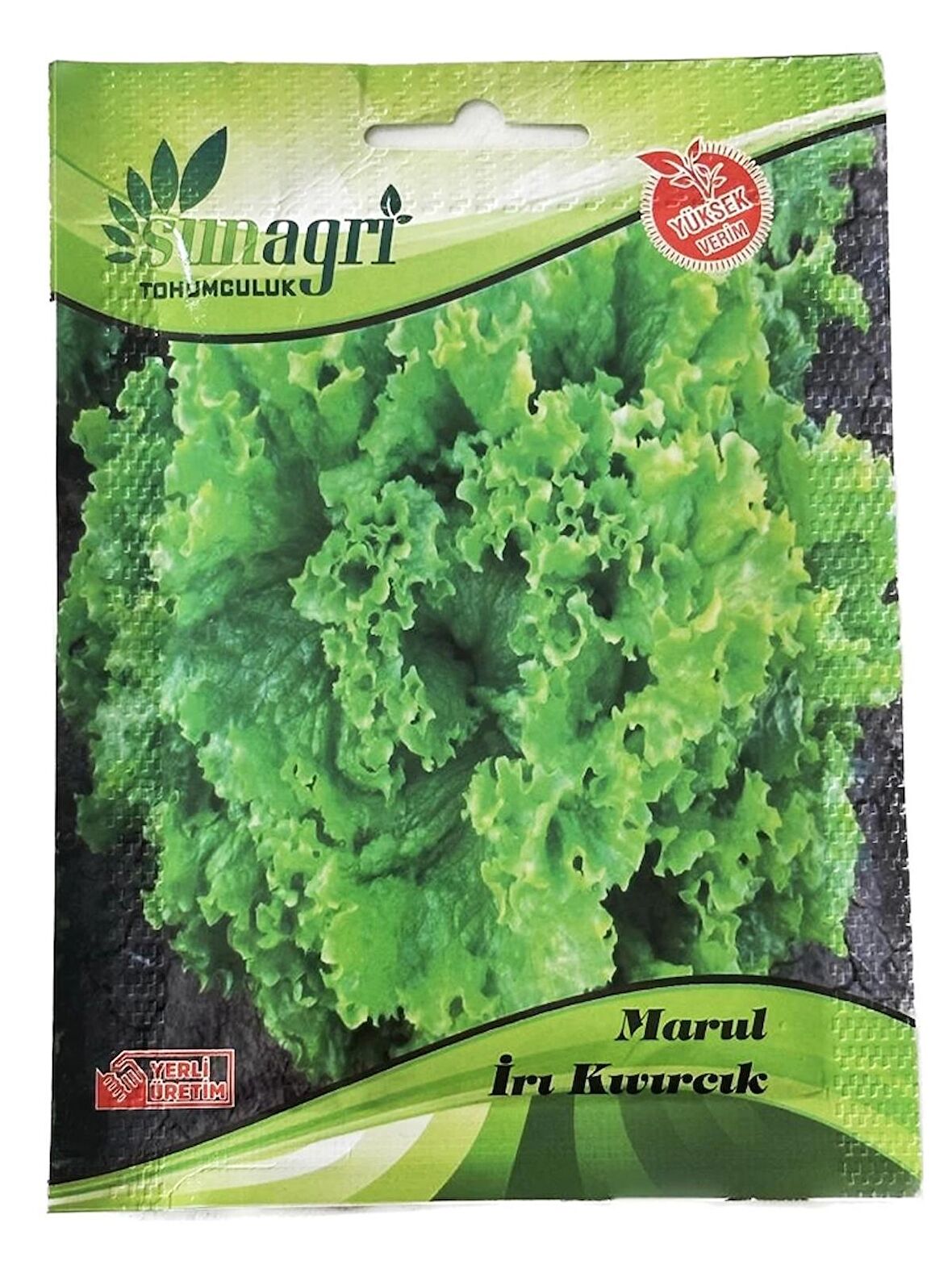 Sunagri Marul İri Kıvırcık Marul Tohumu 25gr Paket