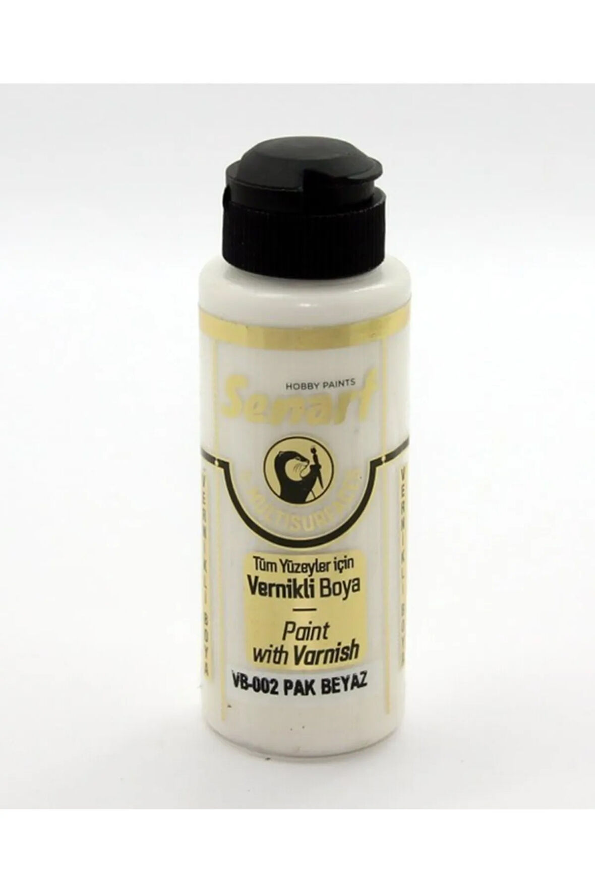Pak Beyaz Senart Vernikli Boya 120 Ml Vb002