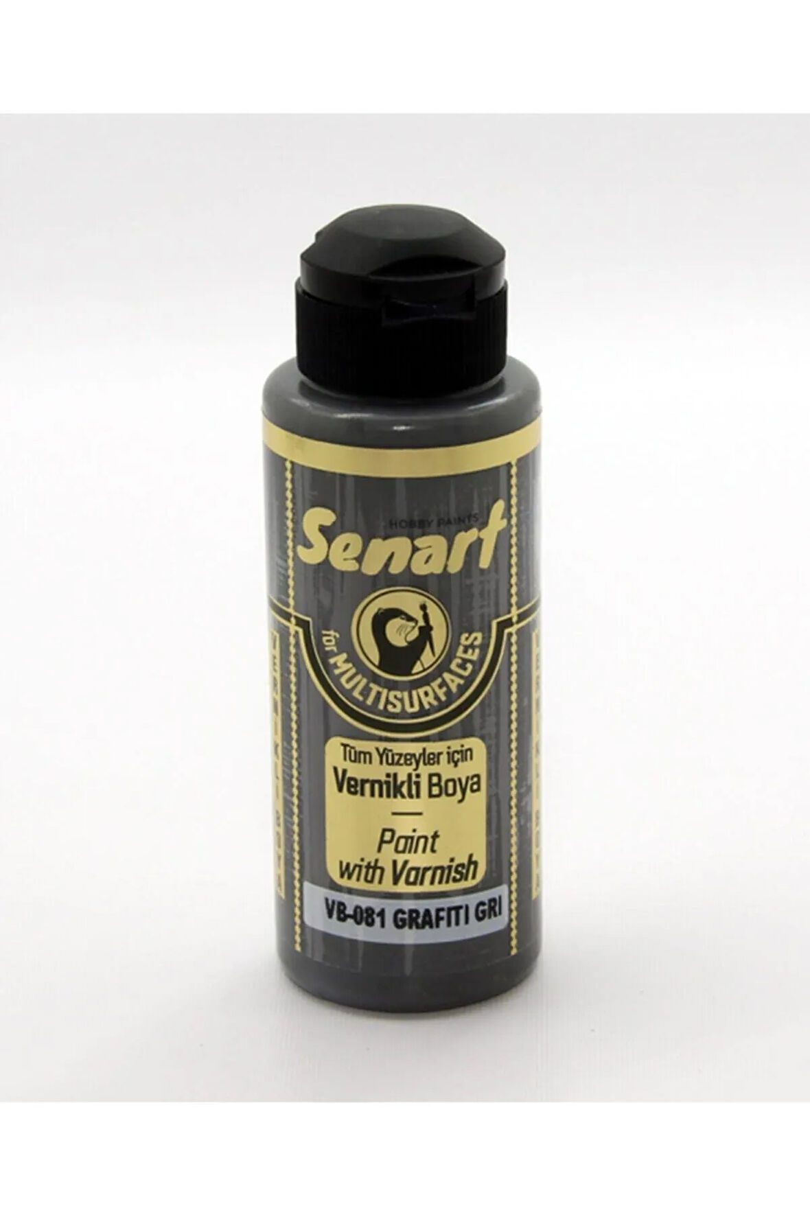 Hybrid Multisurface Vernikli Boya 120 Ml Vb-081 Grafiti Gri