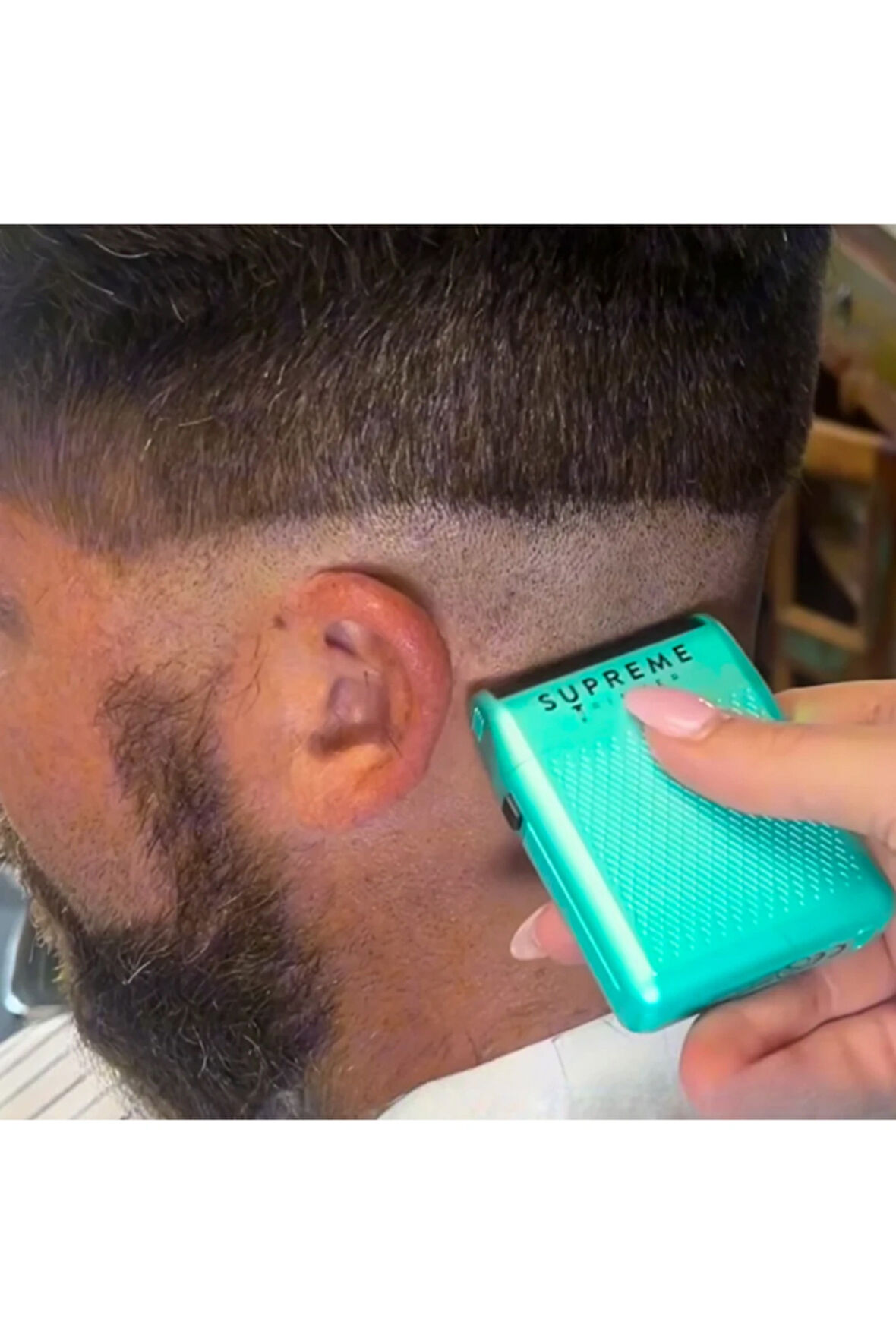 Supreme Trimmer Açık Mavi Solo Folyo Shaver Tıraş Makinesi | Sessiz BLDC Motor Hızlı Şarj