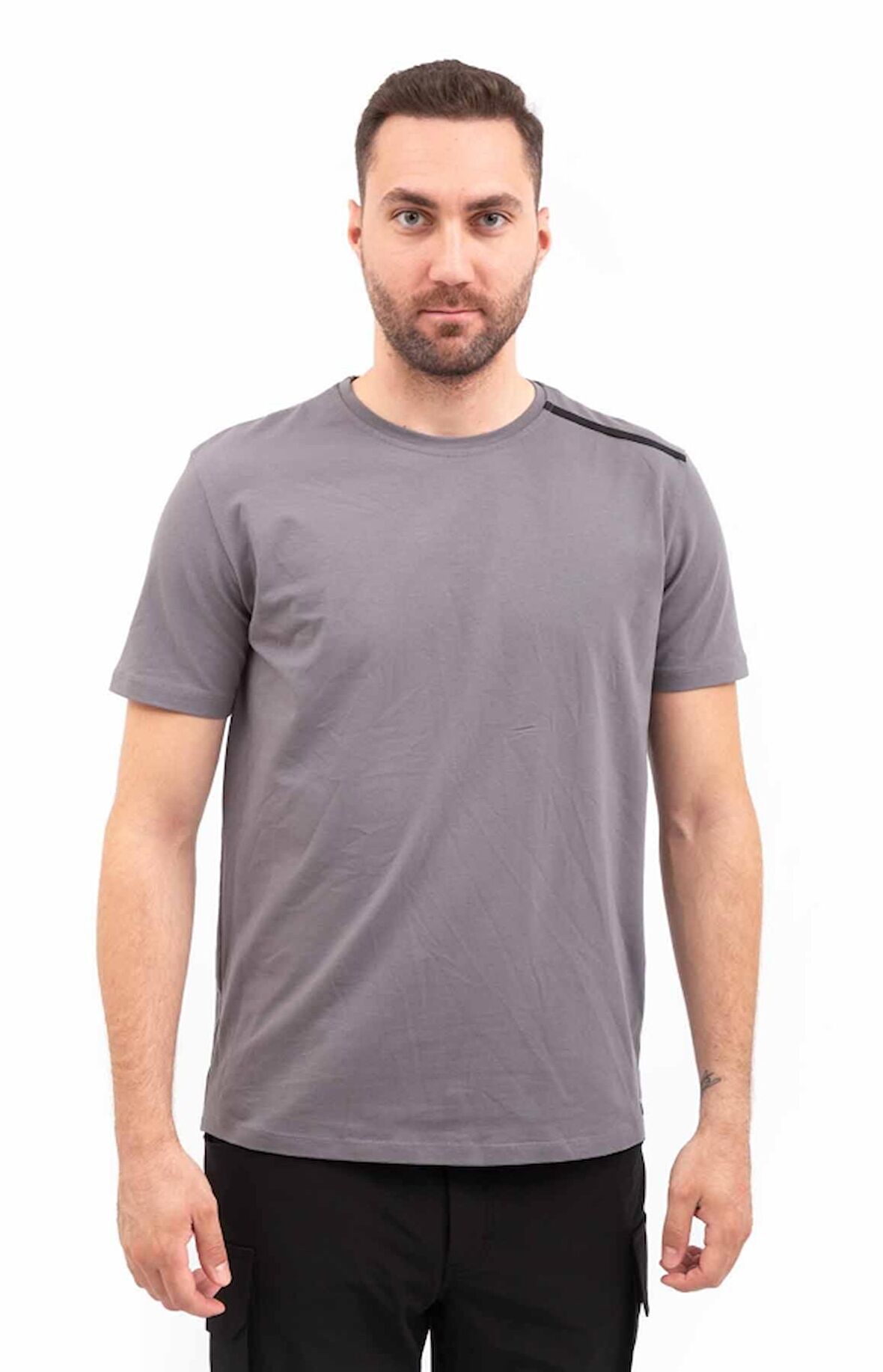 Outdoor T-shirt Günlük Pamuklu Basic Erkek BASETI03