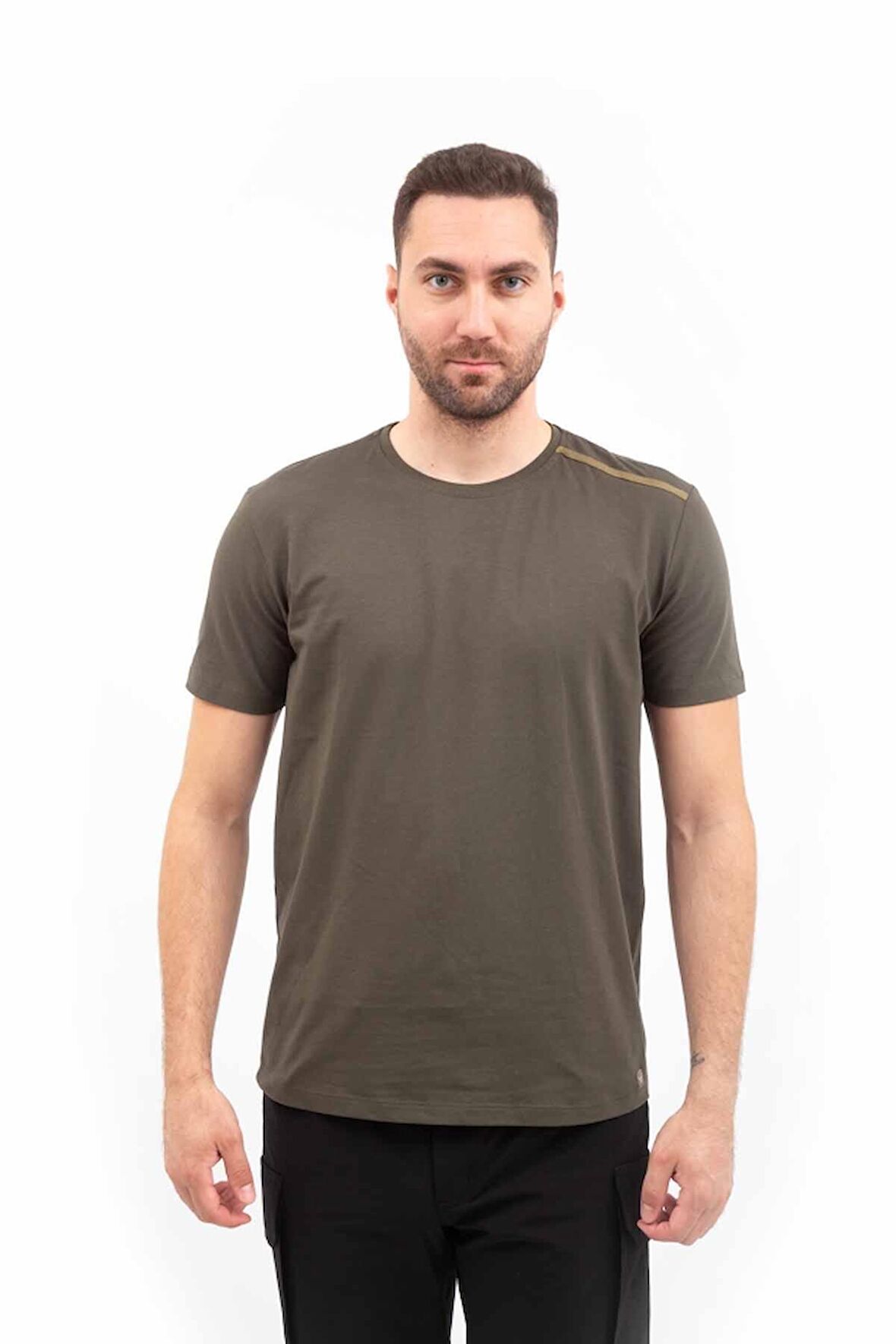 Outdoor T-shirt Günlük Pamuklu Basic Erkek BASETI03