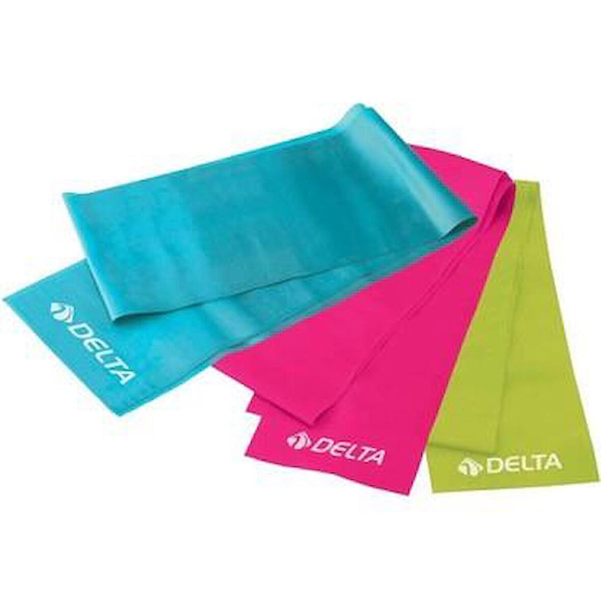 DELTA pilates bant - 3 lü set 150x15 