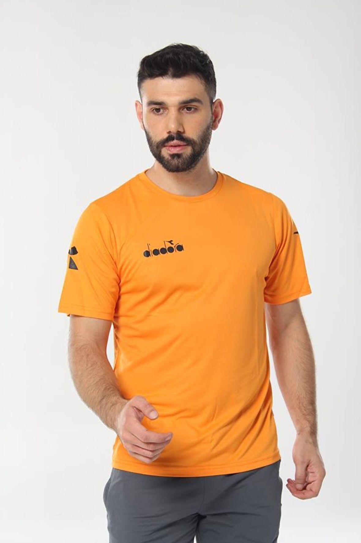 Diadora Nacce Erkek Turuncu T-Shirt - 16TSR05