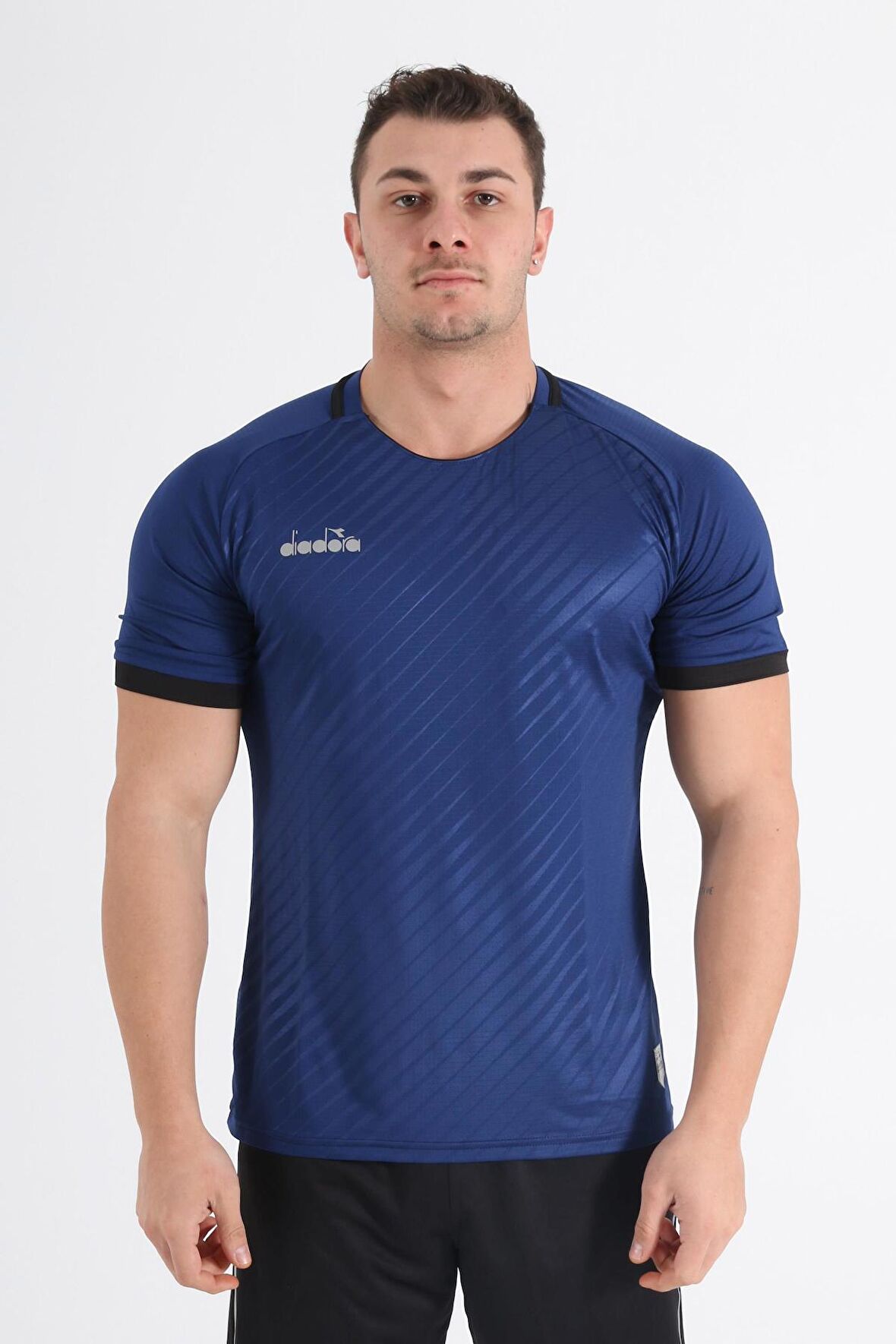 Diadora Elite Antrenman T-Shirt Lacivert