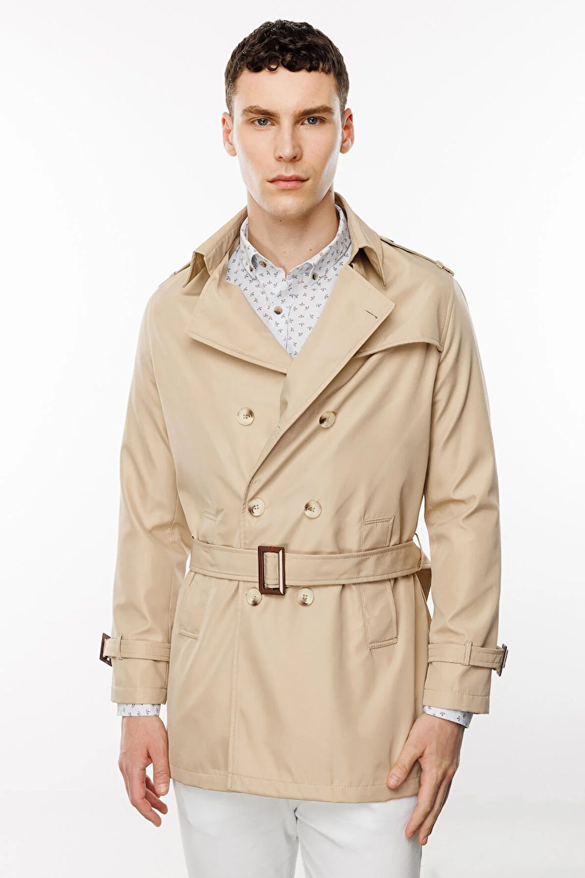 ERKEK BEJ STANDART STD TRENCH