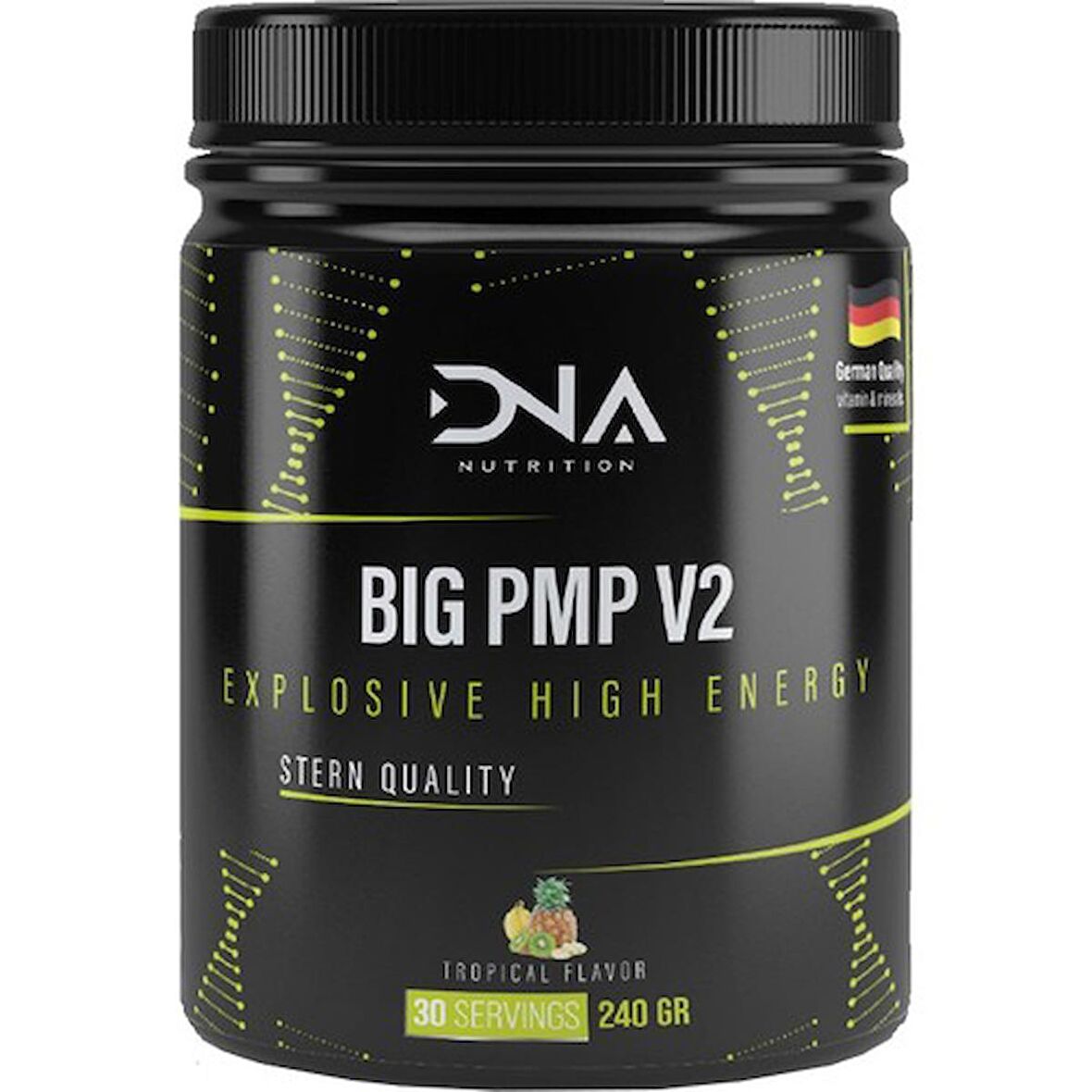 Dna Nutrition Big Pmp Pre-Workout 240 gr Tropik Meyve Aromalı