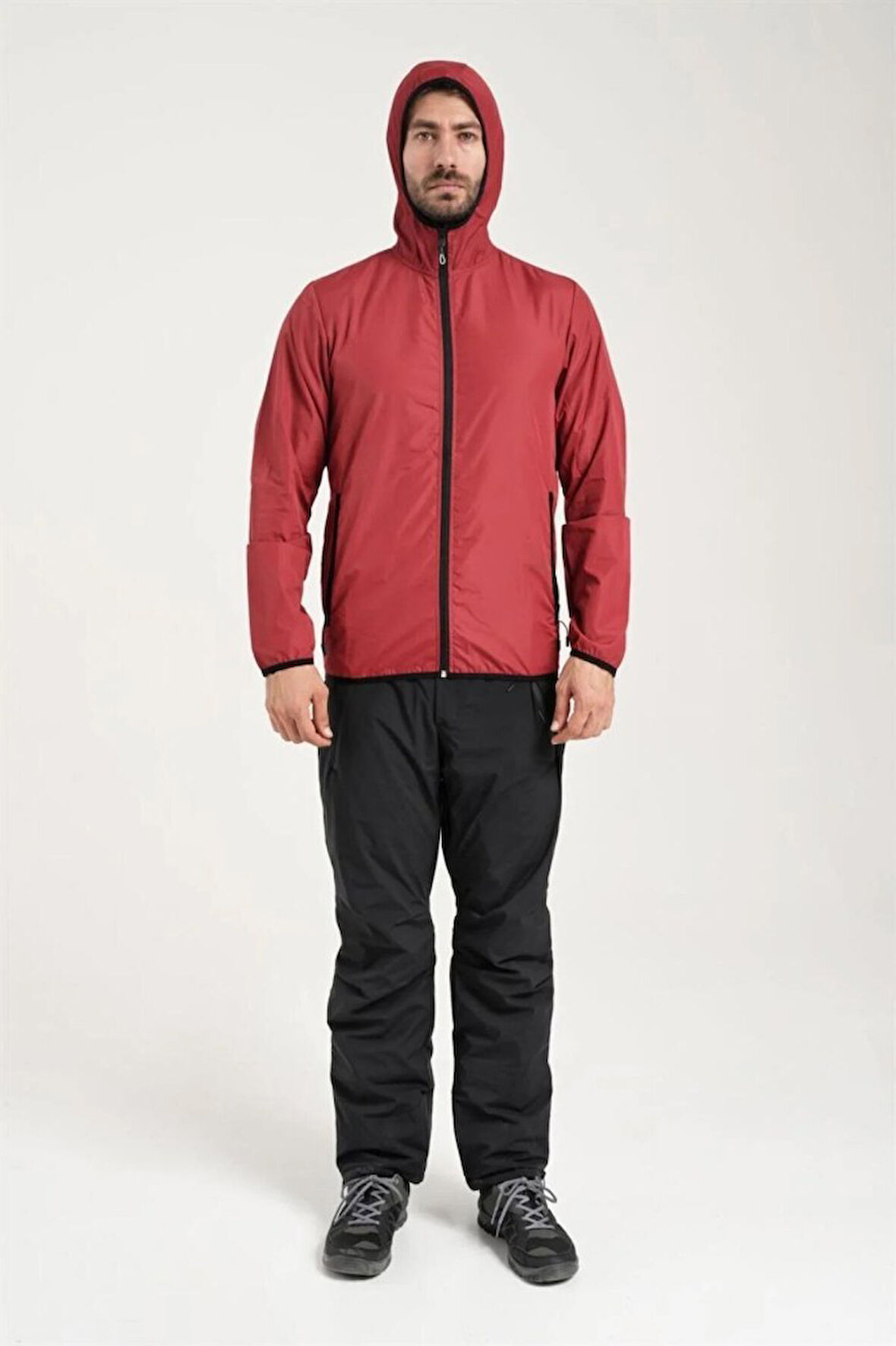 Exuma 1311002 Erkek Kırmızı Yağmurluk