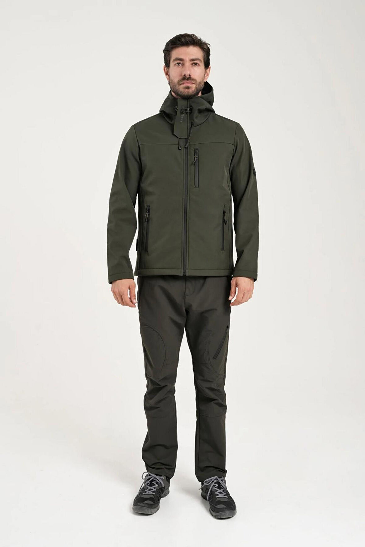 Exuma 2311100-801 Erkek Softshell Mont