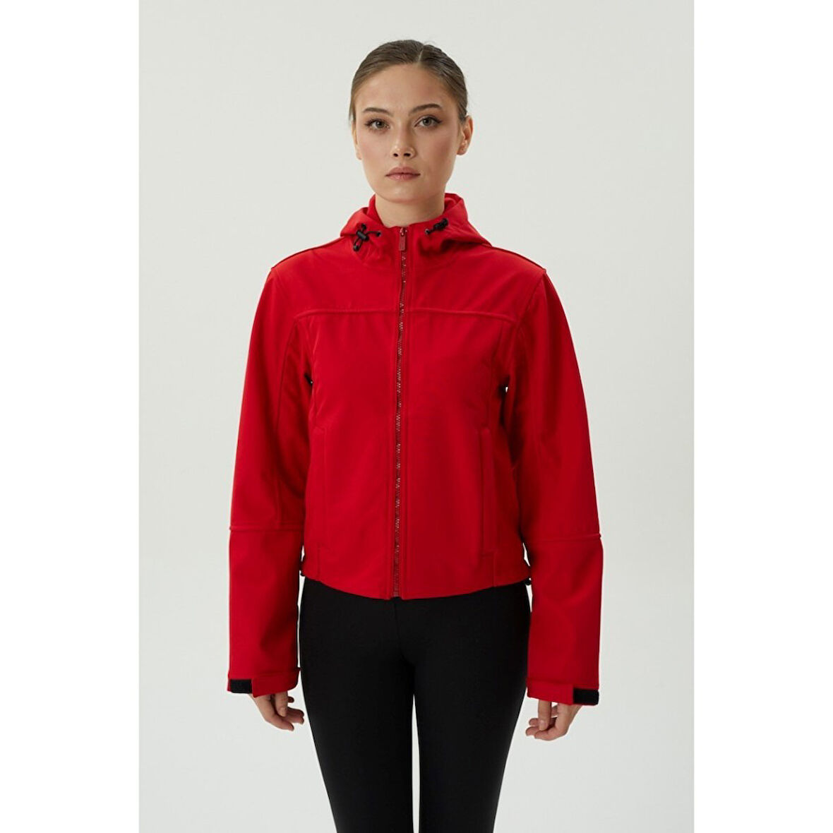 Exuma Kadın Kırmızı Softshell Mont 2421192