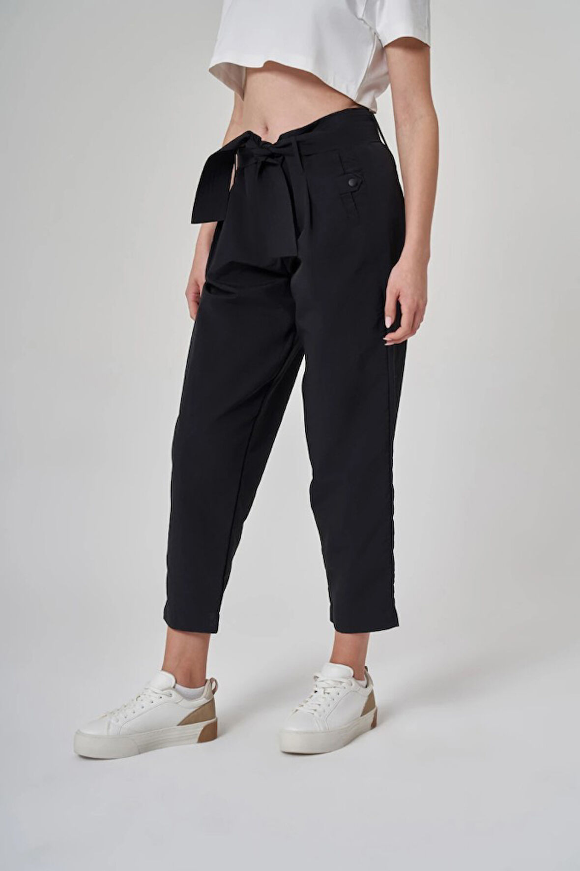 Exuma Kadın Siyah Pantolon 1523067-SİYAH