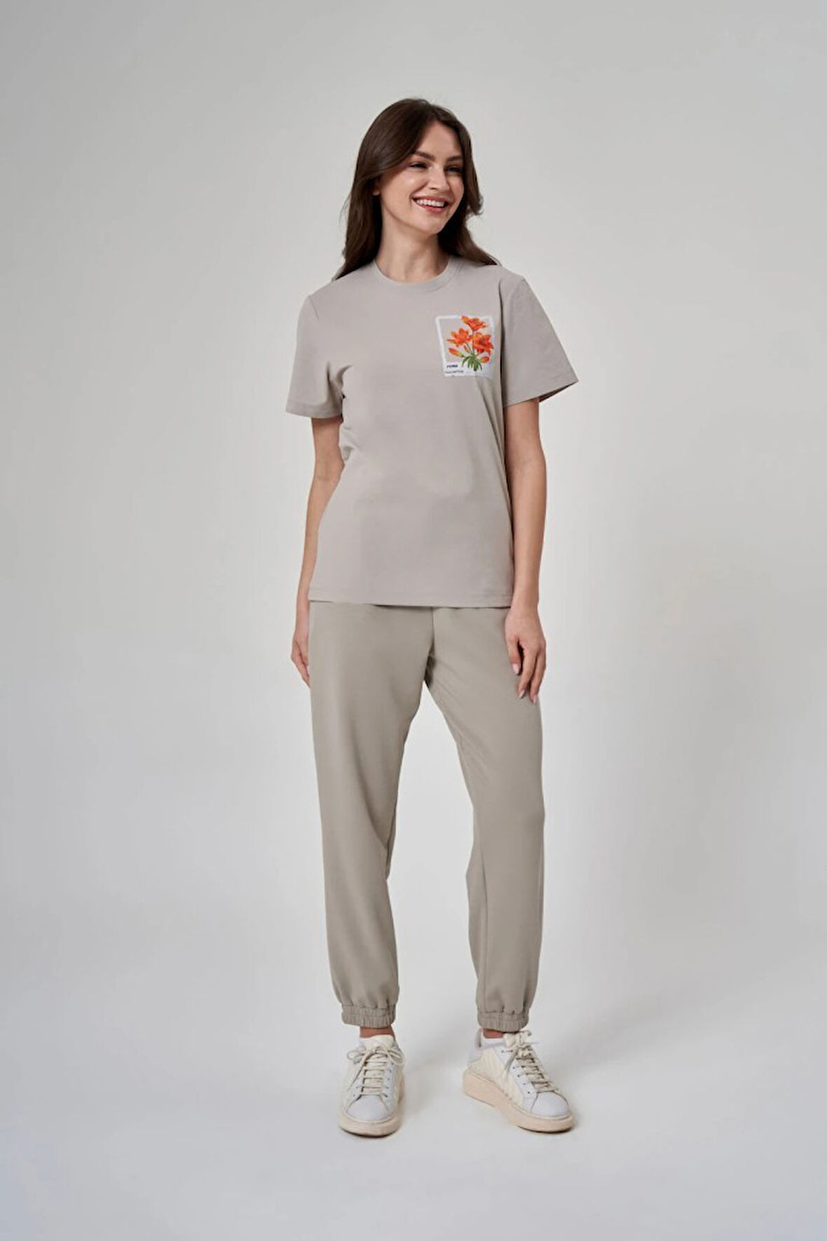 EXUMA KADIN TSHIRT-1522117-KUM