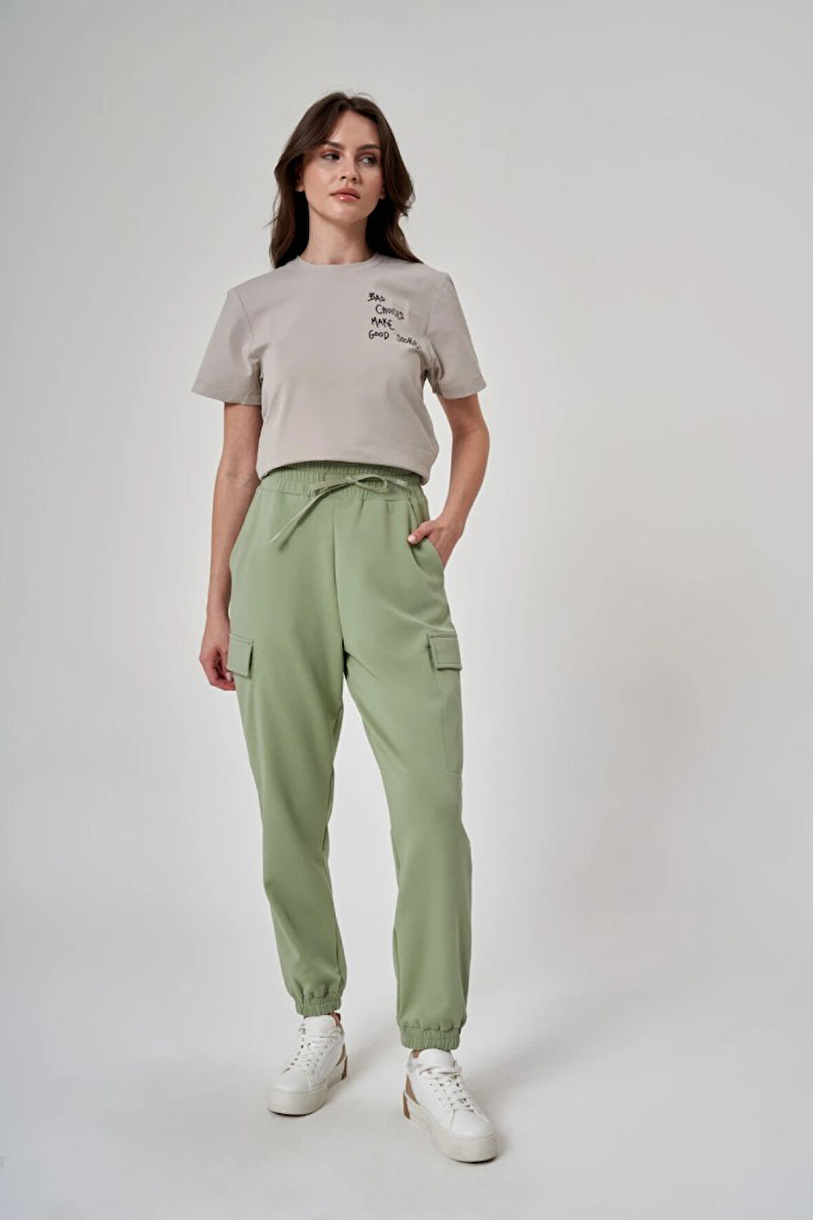 Exuma Kadın Yeşil Eşofman Altı 1528010-YEŞİL