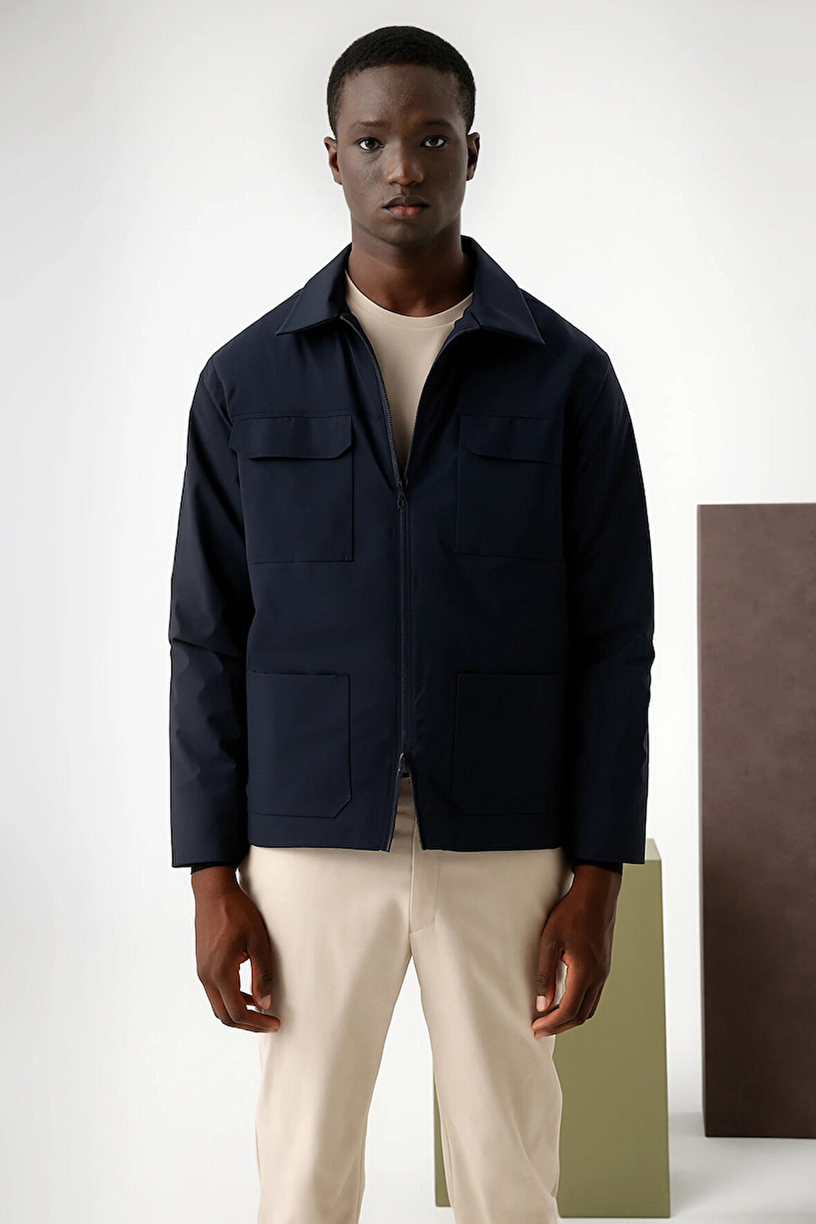 Isaora Erkek Ceket M25J7040 NVY