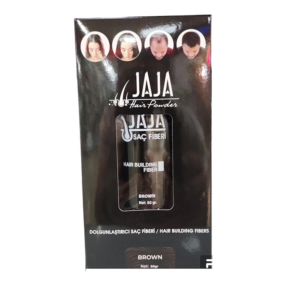 Jaja Hair Powder Dolgunlaştırıcı Saç Fiberi 50gr.