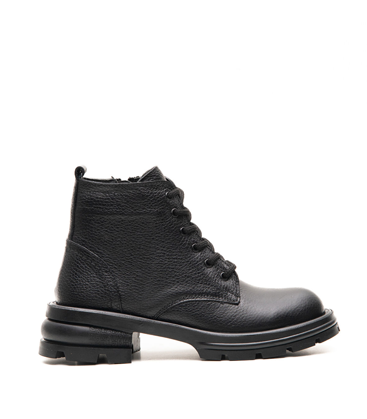 Hakiki Deri Kauçuk Kaymaz Taban Kadın Postal Bot