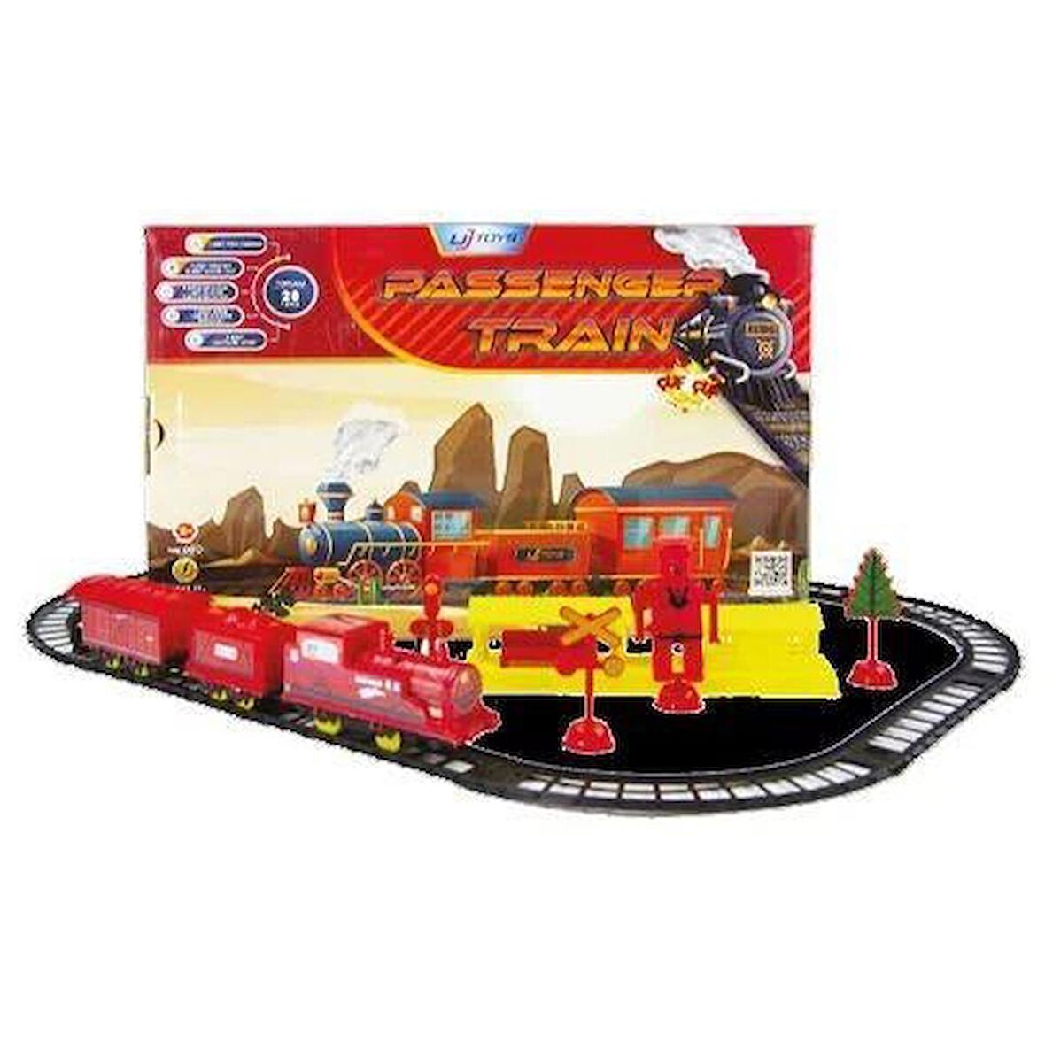 UJ Toys 26 Parçalı Pilli Tren Seti