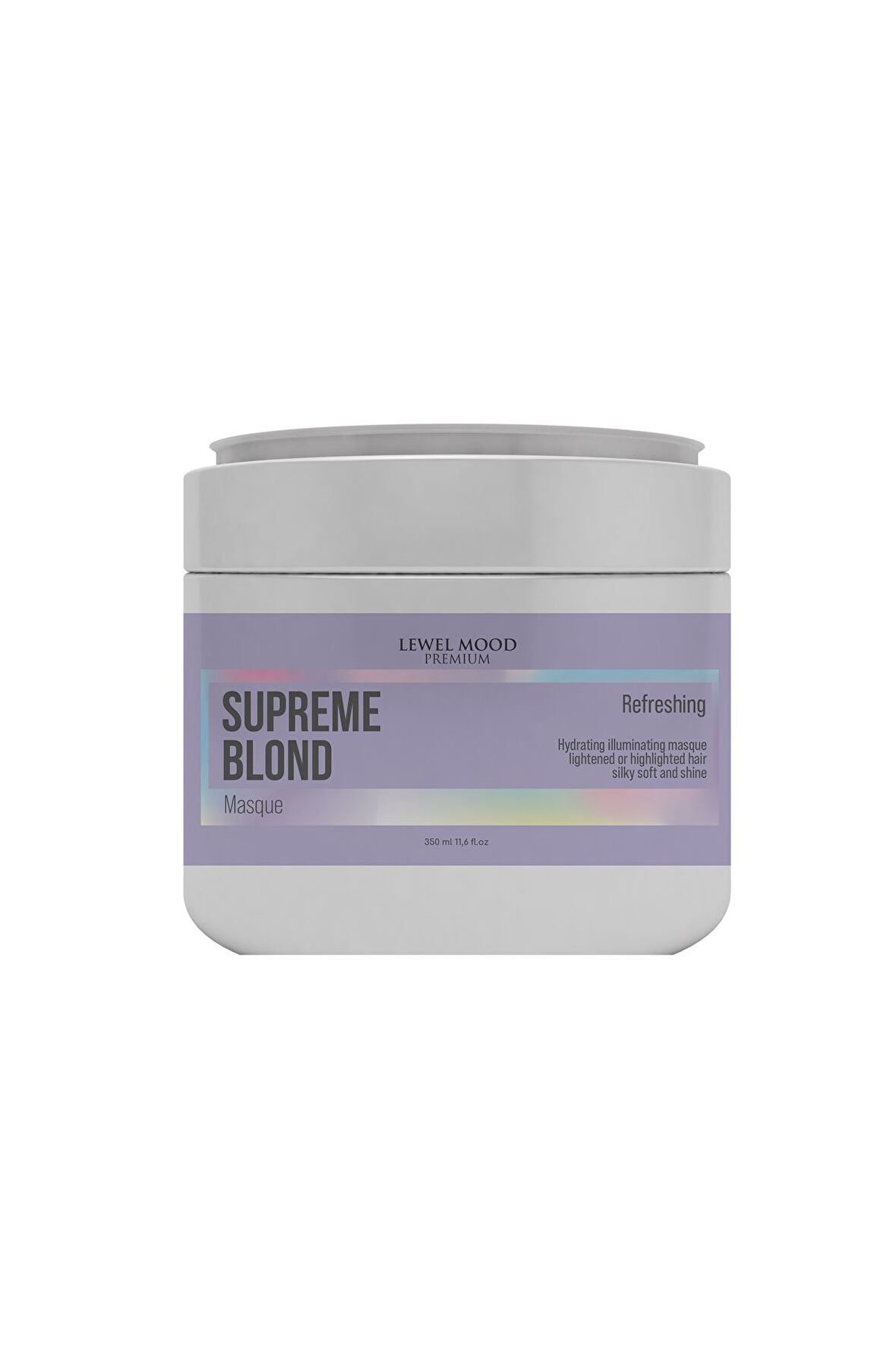 Lewel Mood Premium Supreme Blond Masque Sarı Saçlar Için Bakım Saç Bakım Maskesi 350 ml