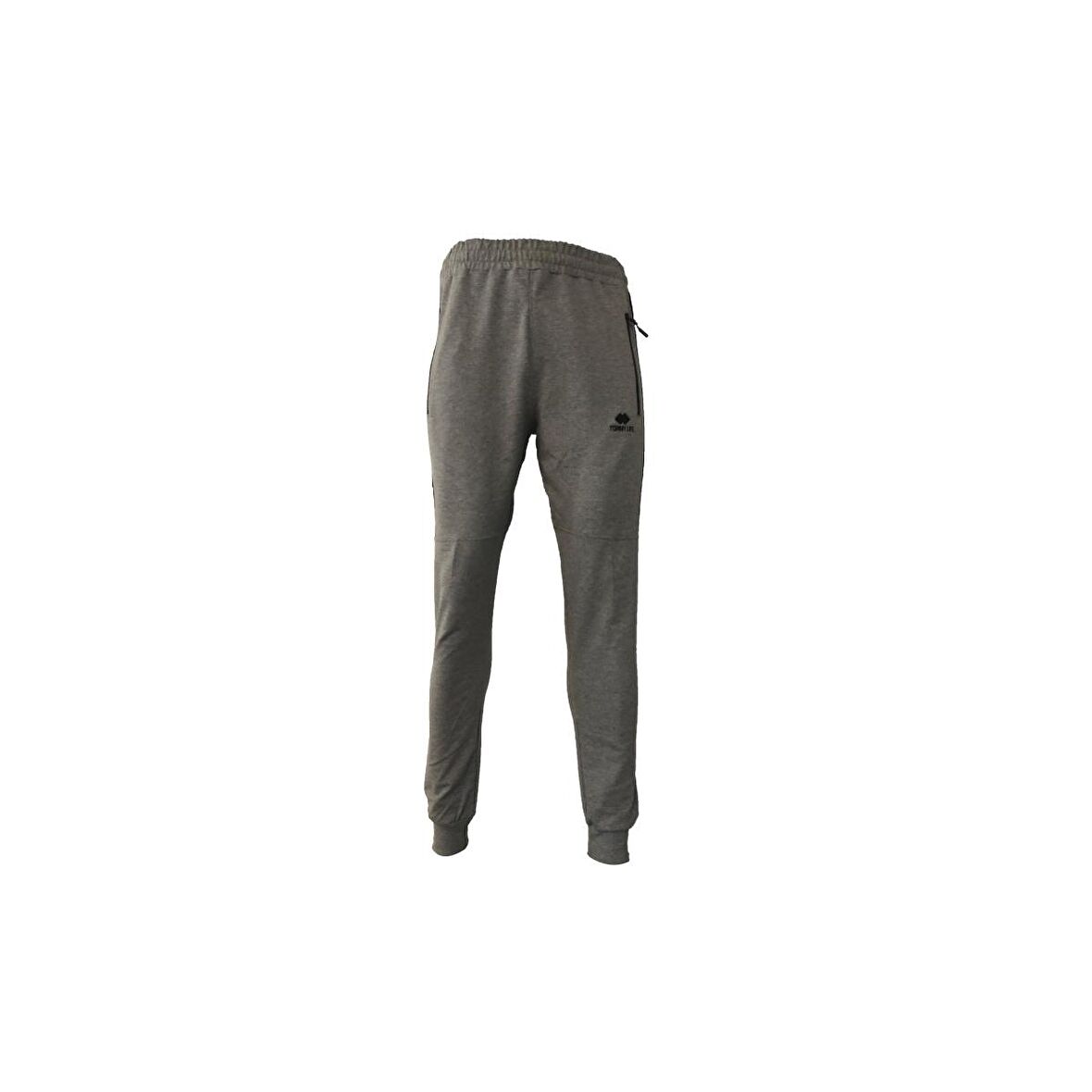 LT10ER-84817-01-GBMEL Tommy Life Erkek Eşofman Jogger Erkek Eşofman Altı Gri