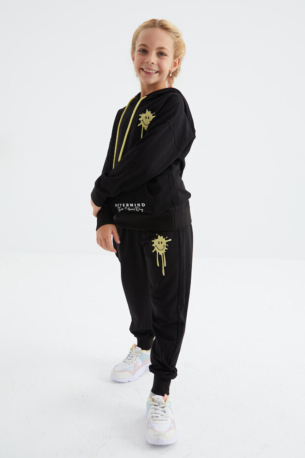 KIZ GARSON OVERSIZE EŞOFMAN TAKIM SWEAT/JOGGER