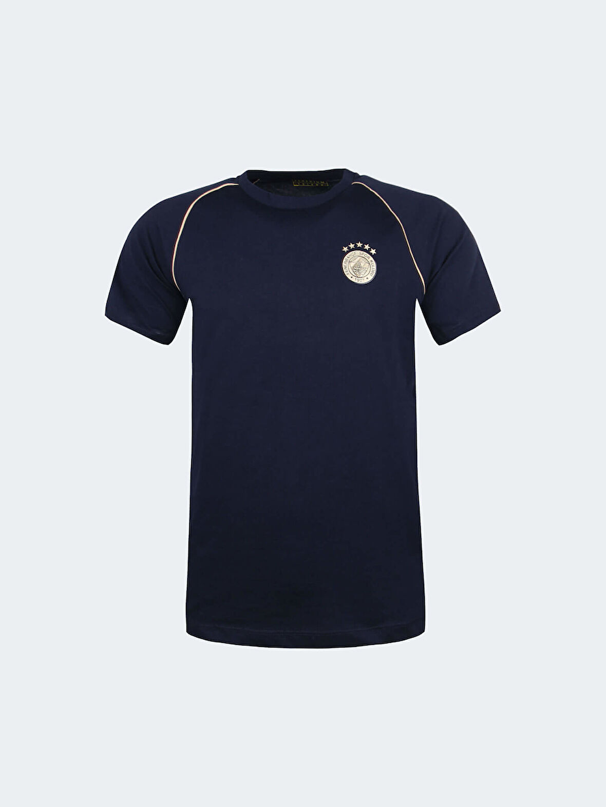 ÇOCUK 5 YILDIZ BİYELİ GOLD LOGO TSHIR