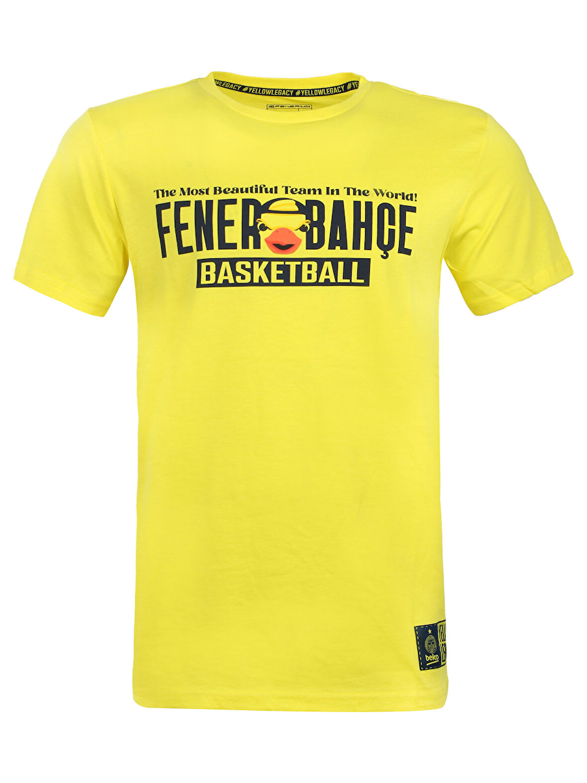 BASKET FENERBAHCE YELLOW TSHIRT 24/25
