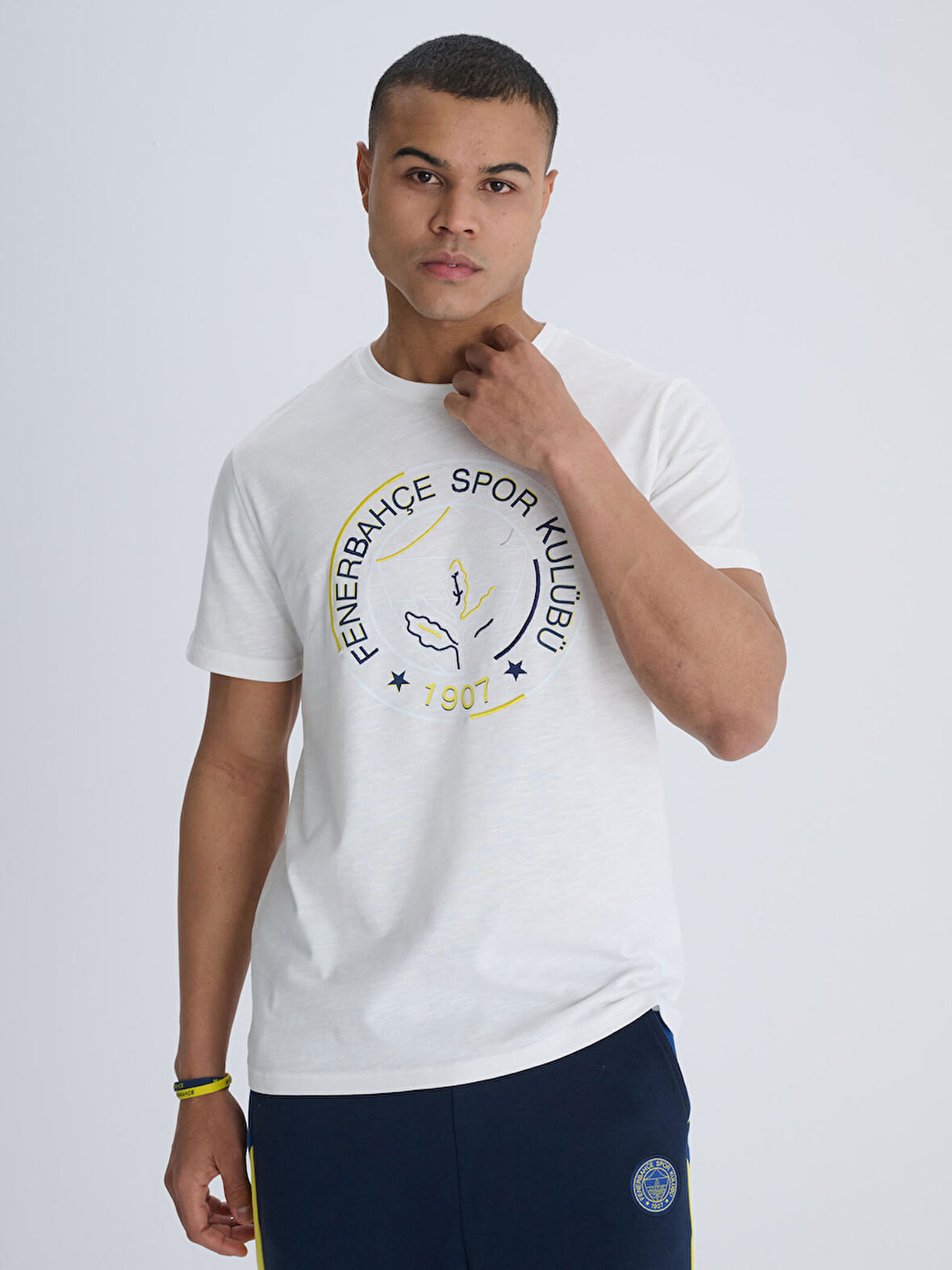 ERKEK TRIBUN NAKIŞ DETAYLI TSHIRT