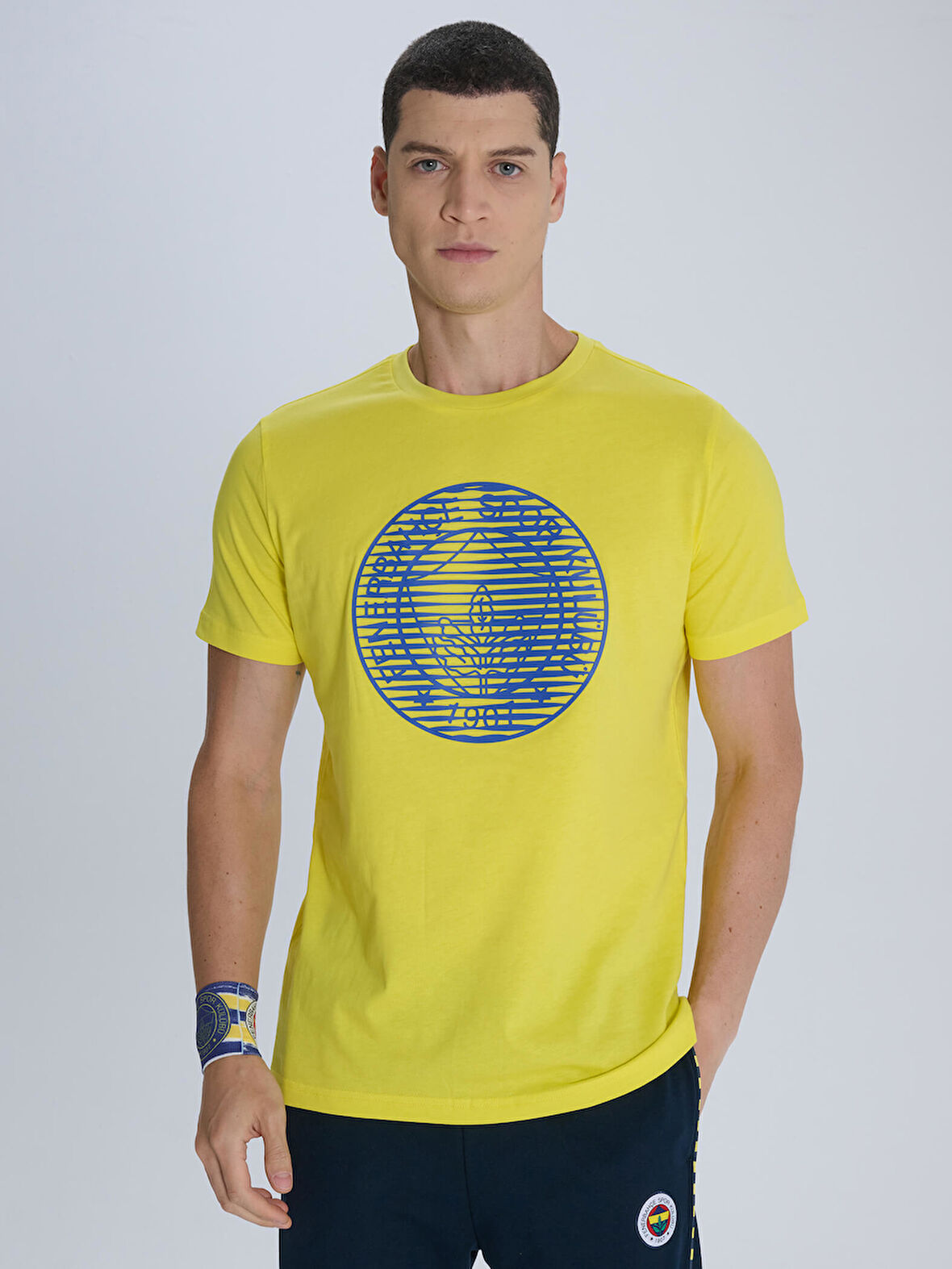 ERKEK TRIBUN ENJEKSİYON LOGOLU TSHIRT