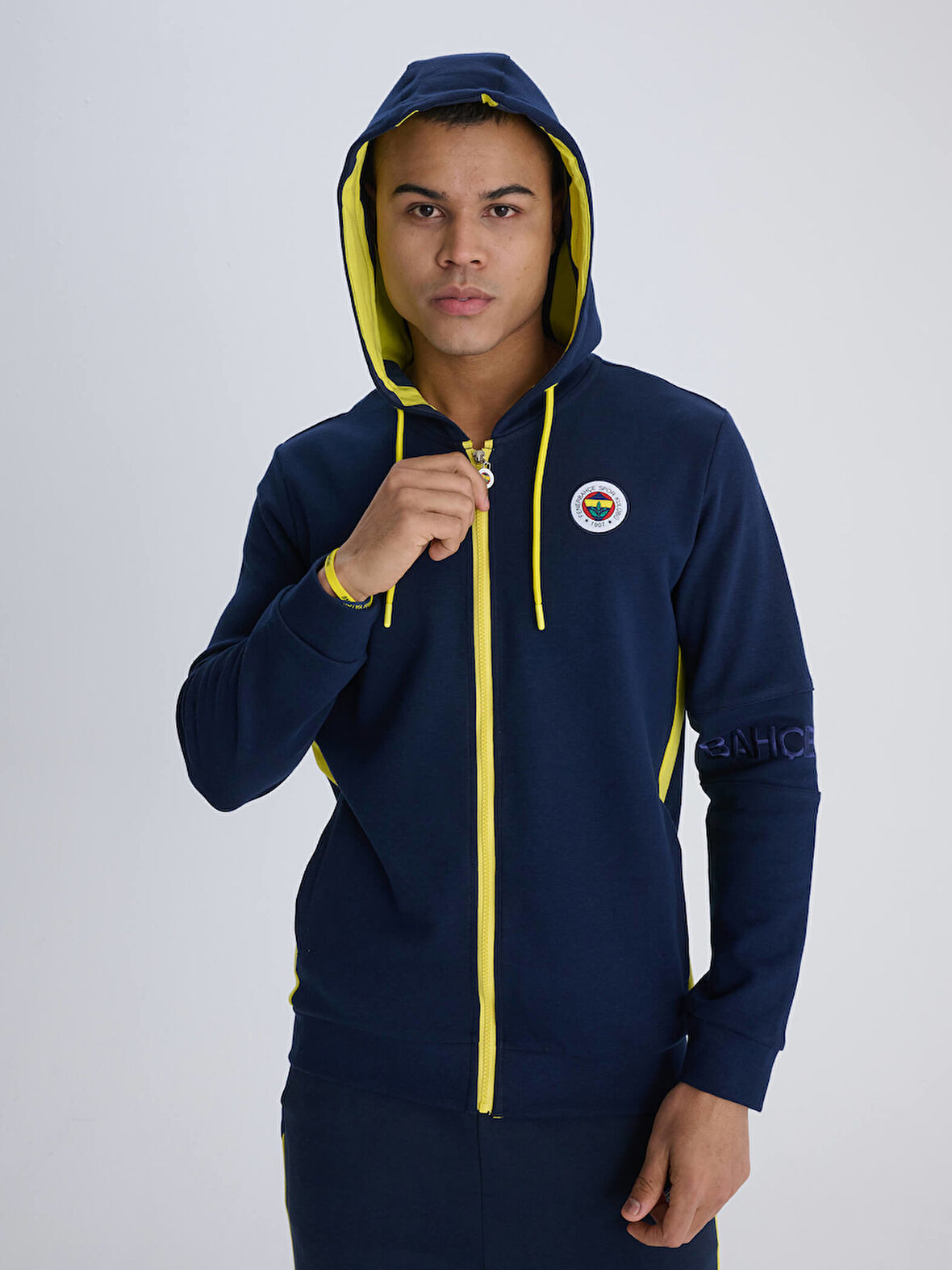 ERKEK TRIBUN PARÇA DETAYLI SWEAT