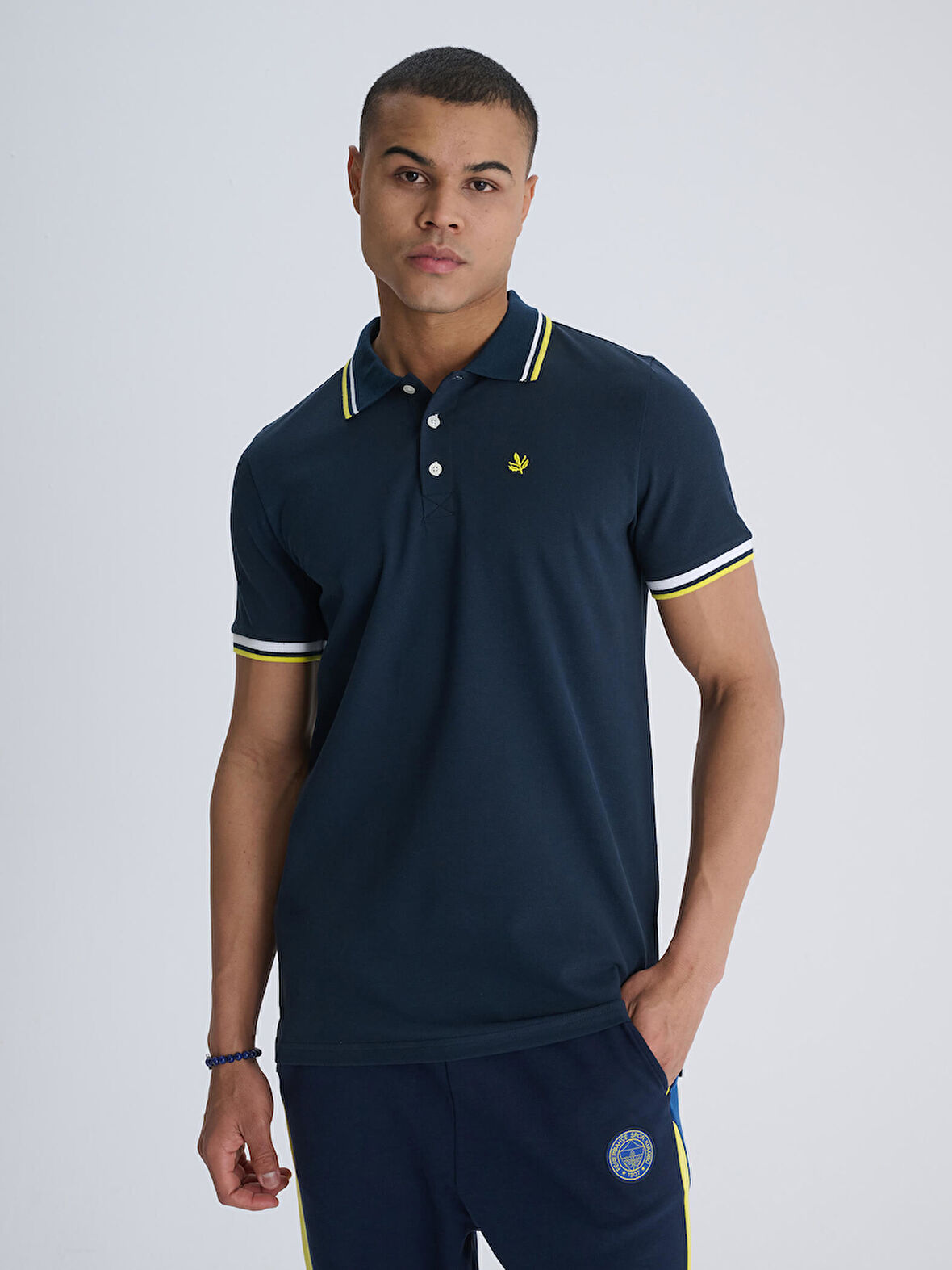 ERKEK CLUB YAKA DETAYLI POLO