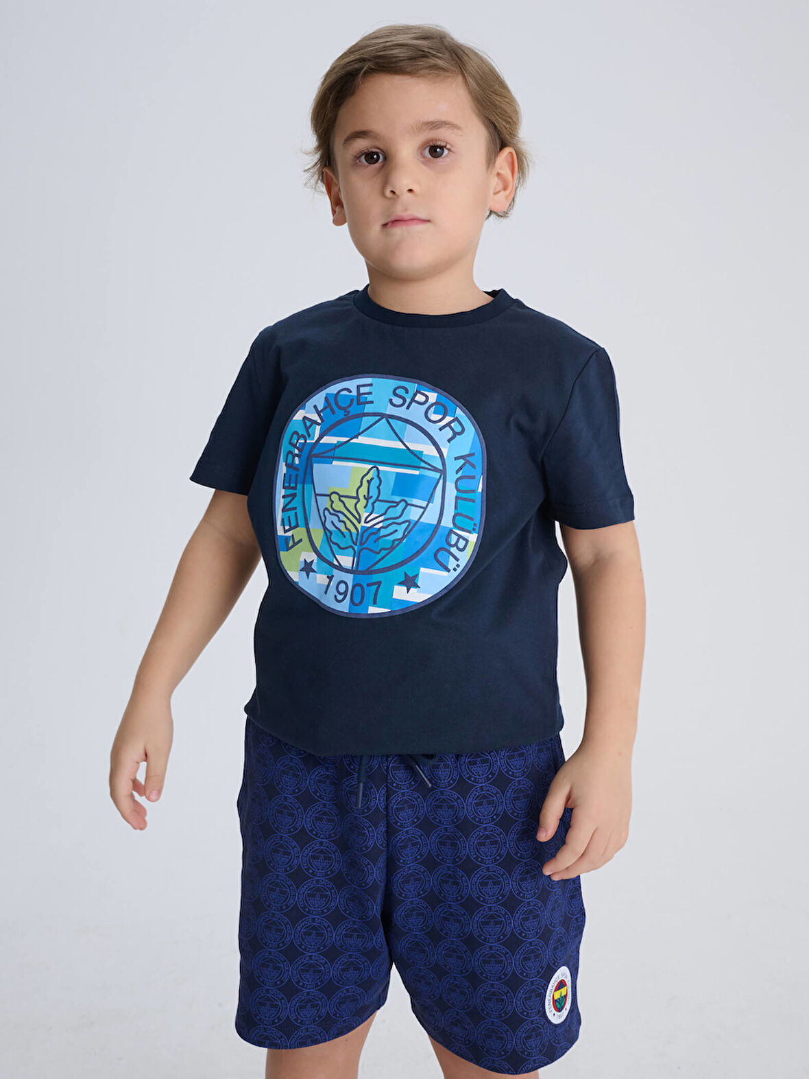 ÇOCUK TRIBUN KAMUFLAJ LOGOLU TSHIRT