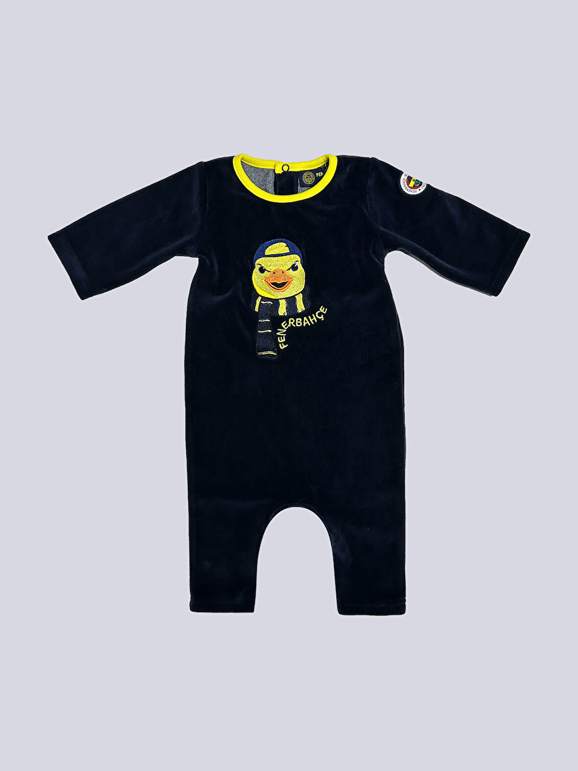 BEBEK YELLOW KADİFE TULUM