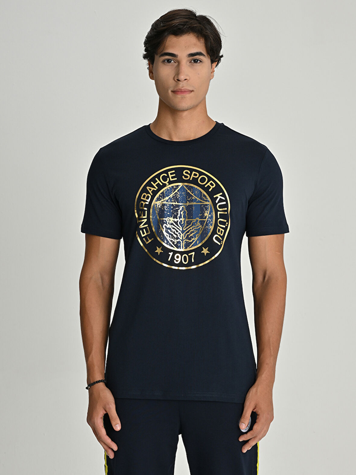 ERKEK TRIBUN VARAK LOGOLU TSHIRT