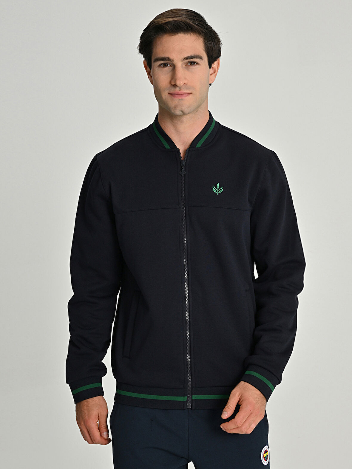 ERKEK TREND BOMBER PALAMUT SWEAT