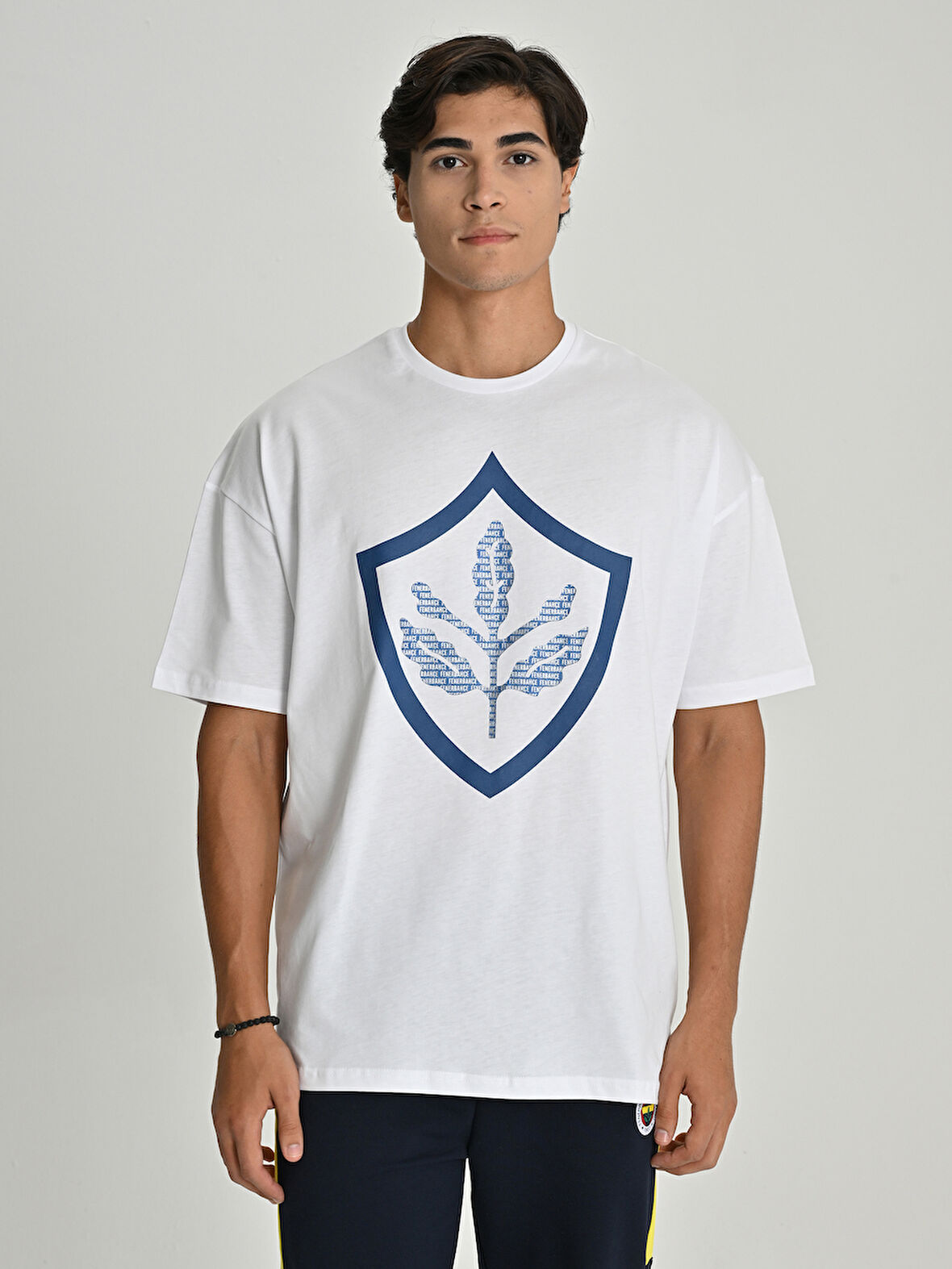 ERKEK TREND PARLAK BASKI TSHIRT