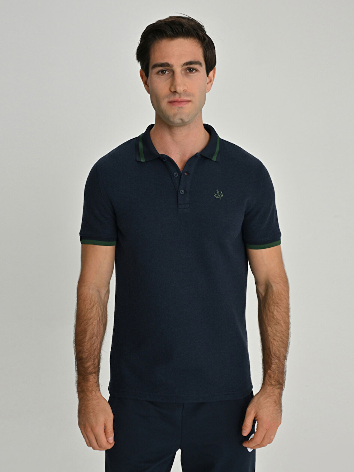 ERKEK TREND NAKIŞ PALAMUTLU POLO