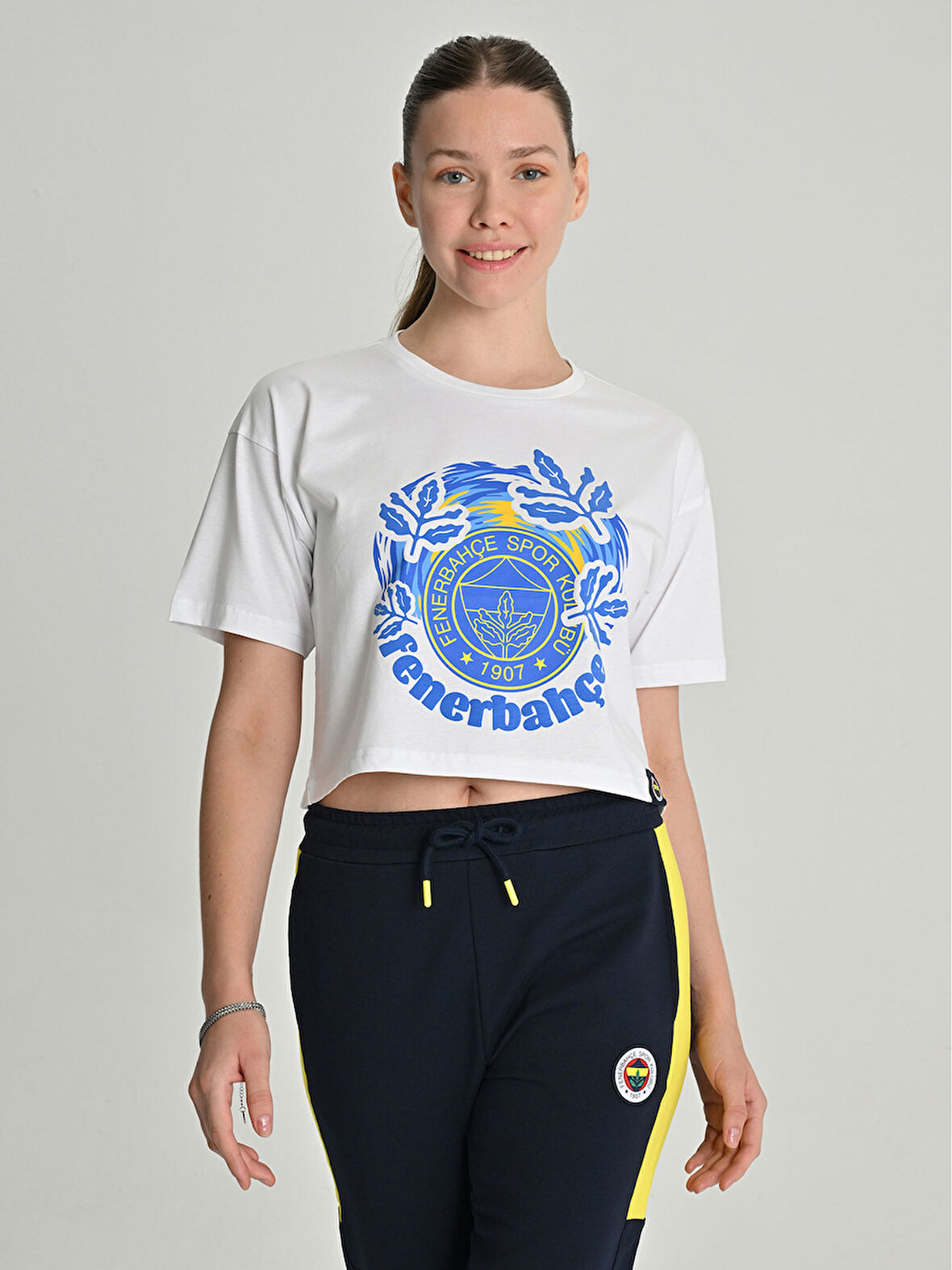 KADIN TRIBUN PALAMUT DETAYLI TSHIRT