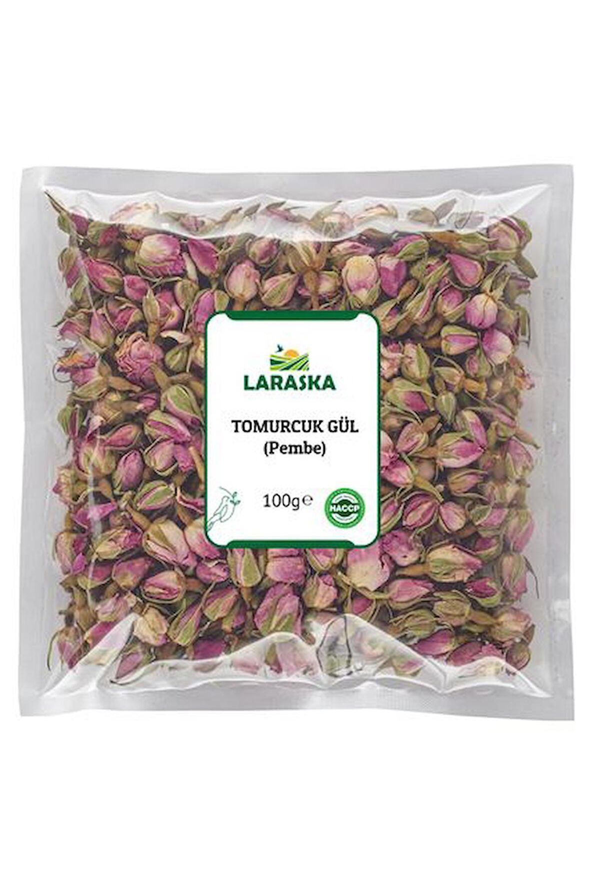 Laraska Organik Tomurcuk Gül -kuru Gül Goncası (GÜL ÇAYI) - Pembe 100g-dried Rose Buds Kuru Gül Goncası-100g