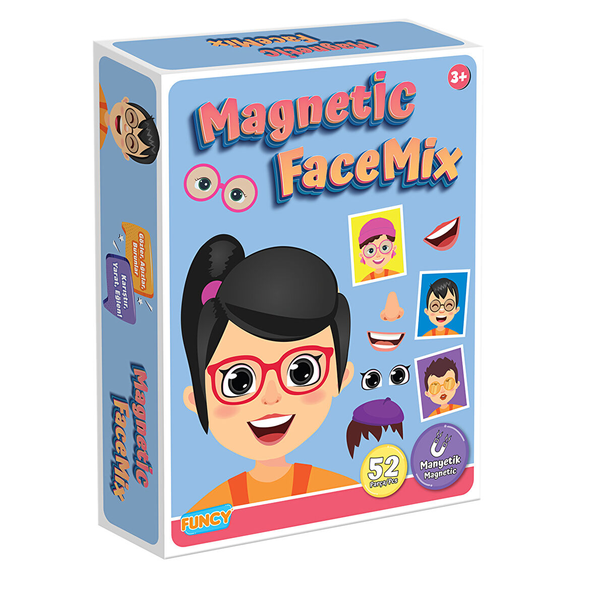 MAGNETİK FACEMİX KUTU OYUNU