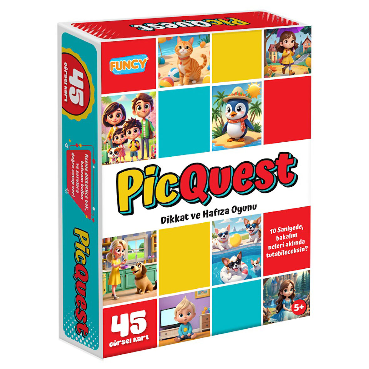 PicQuest Dikkat ve Hafıza Oyunu