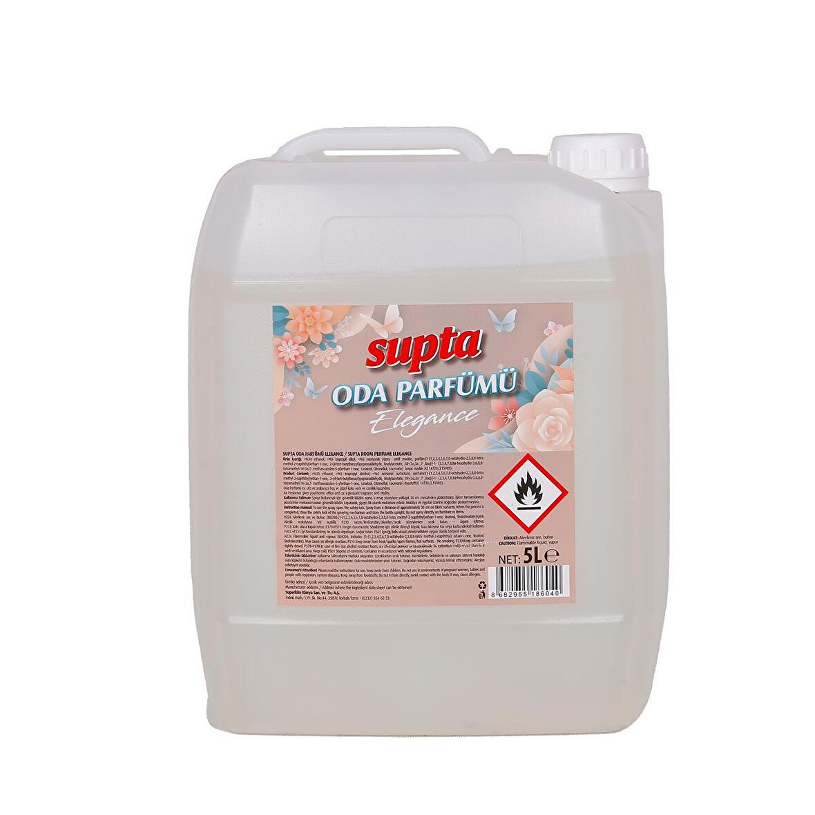 Supta Oda Parfümü Elegance Kokulu - 5 LT