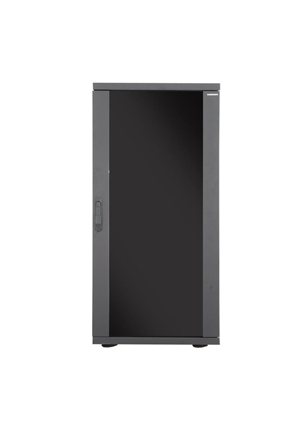 26u 600x600mm 19'' Dikili Tip Network Rack Kabinet Siyah 2 Yıl Üretici Garantili